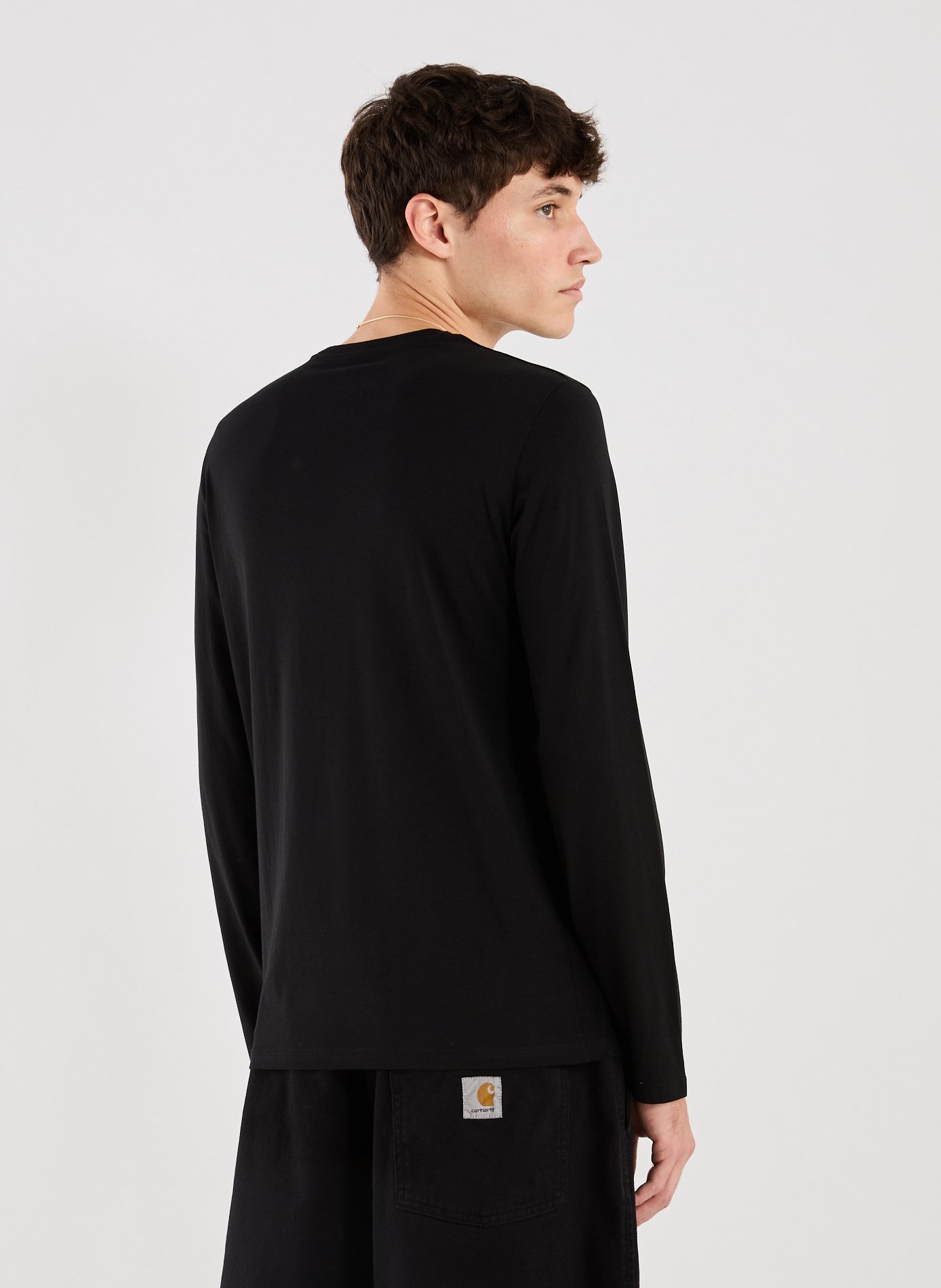 Classic Cotton T-Shirt ARMANI EXCHANGE Black