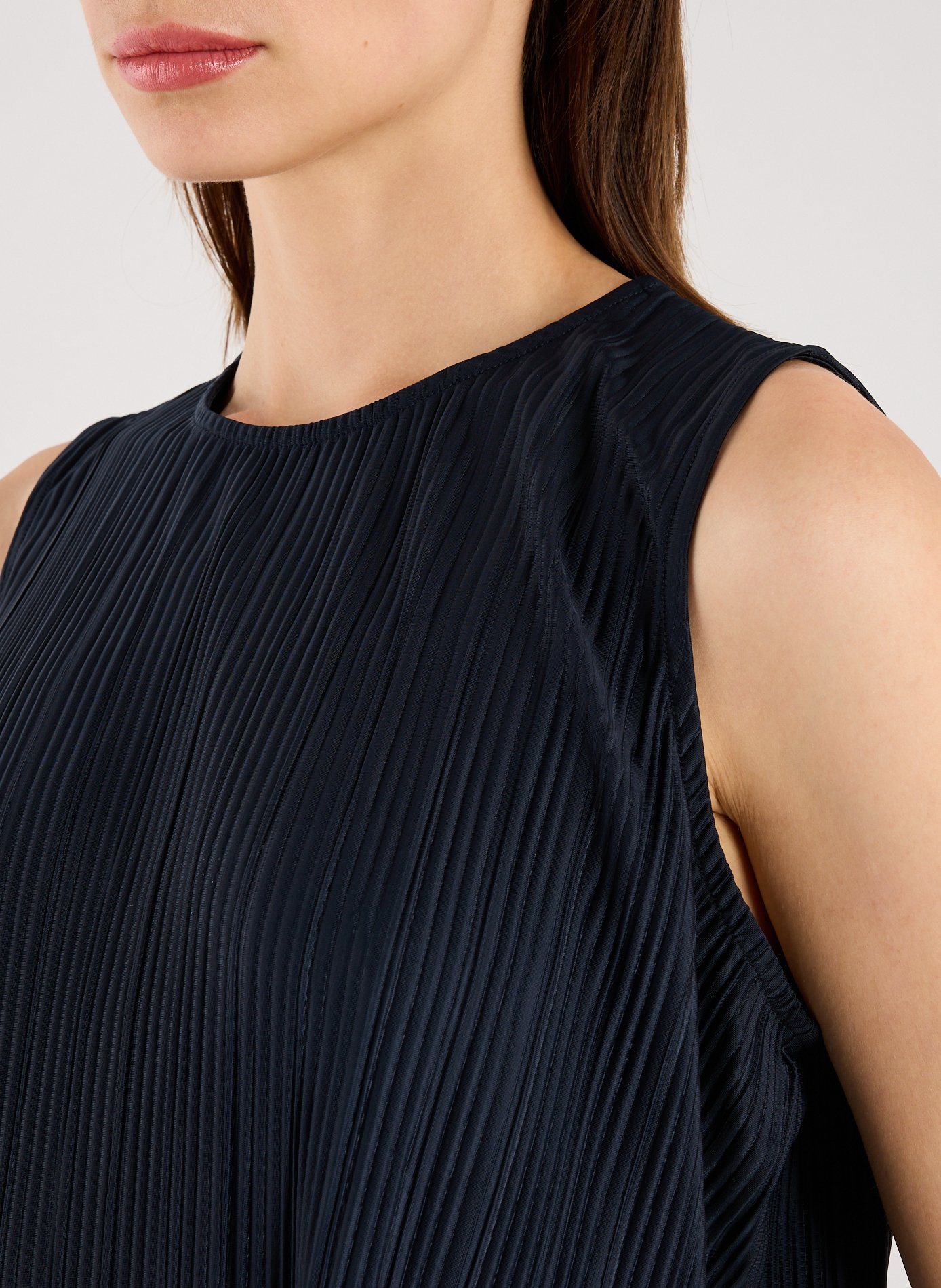 Top plissé Sauma O-N SAMSOE SAMSOE Bleu