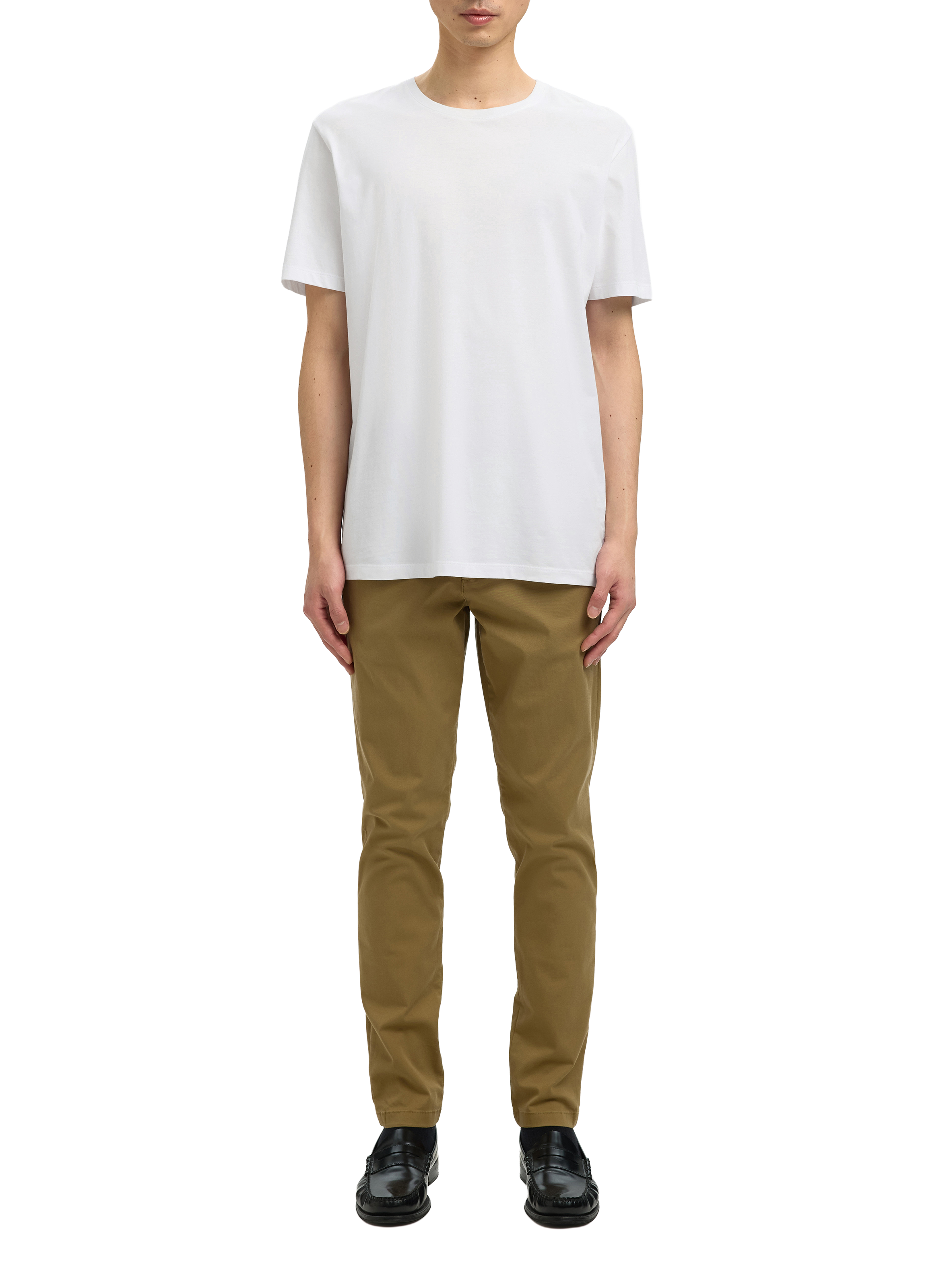 T-shirt en coton SELECTED Blanc