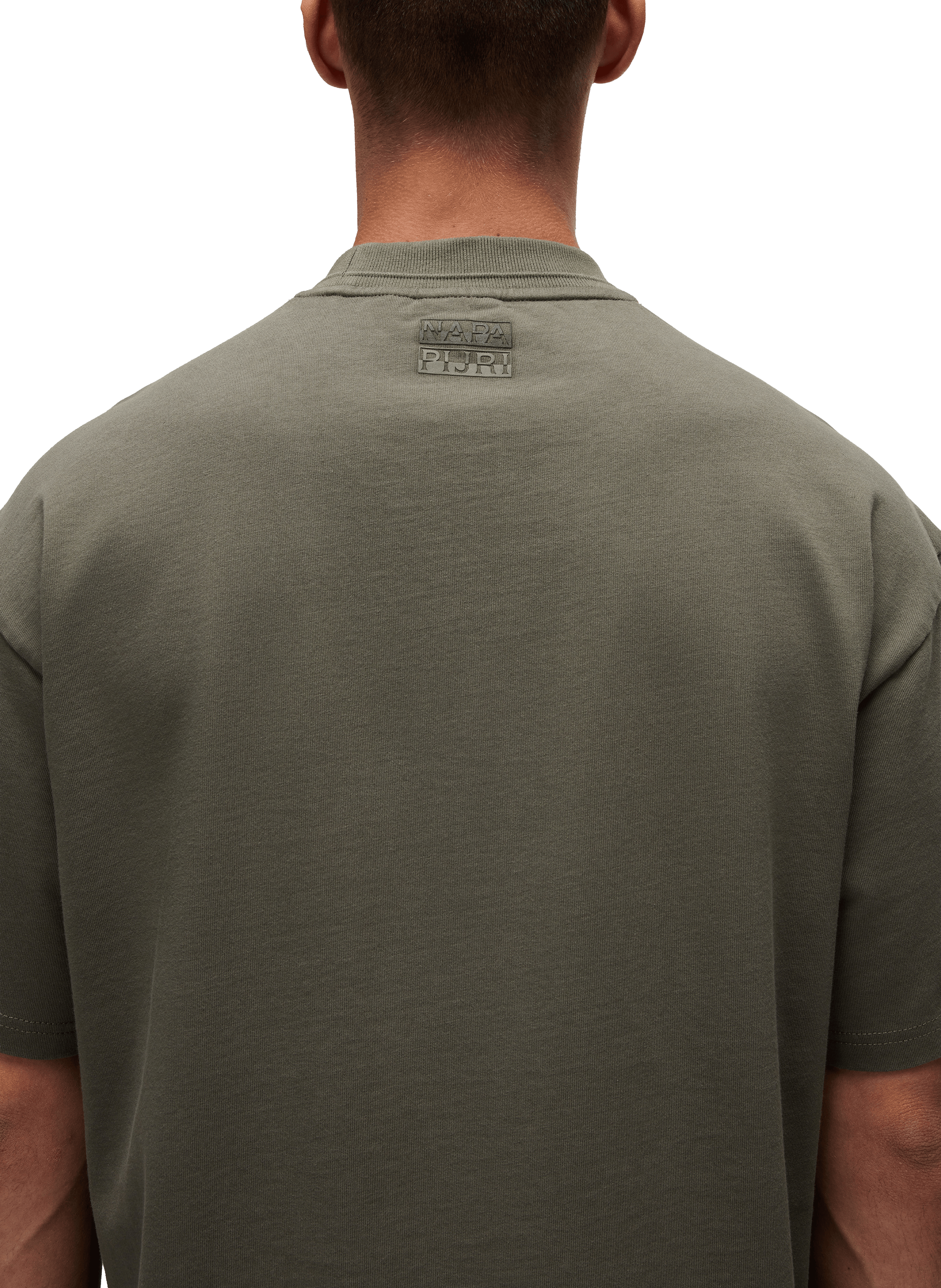 Classic Cotton T-Shirt NAPAPIJRI Green