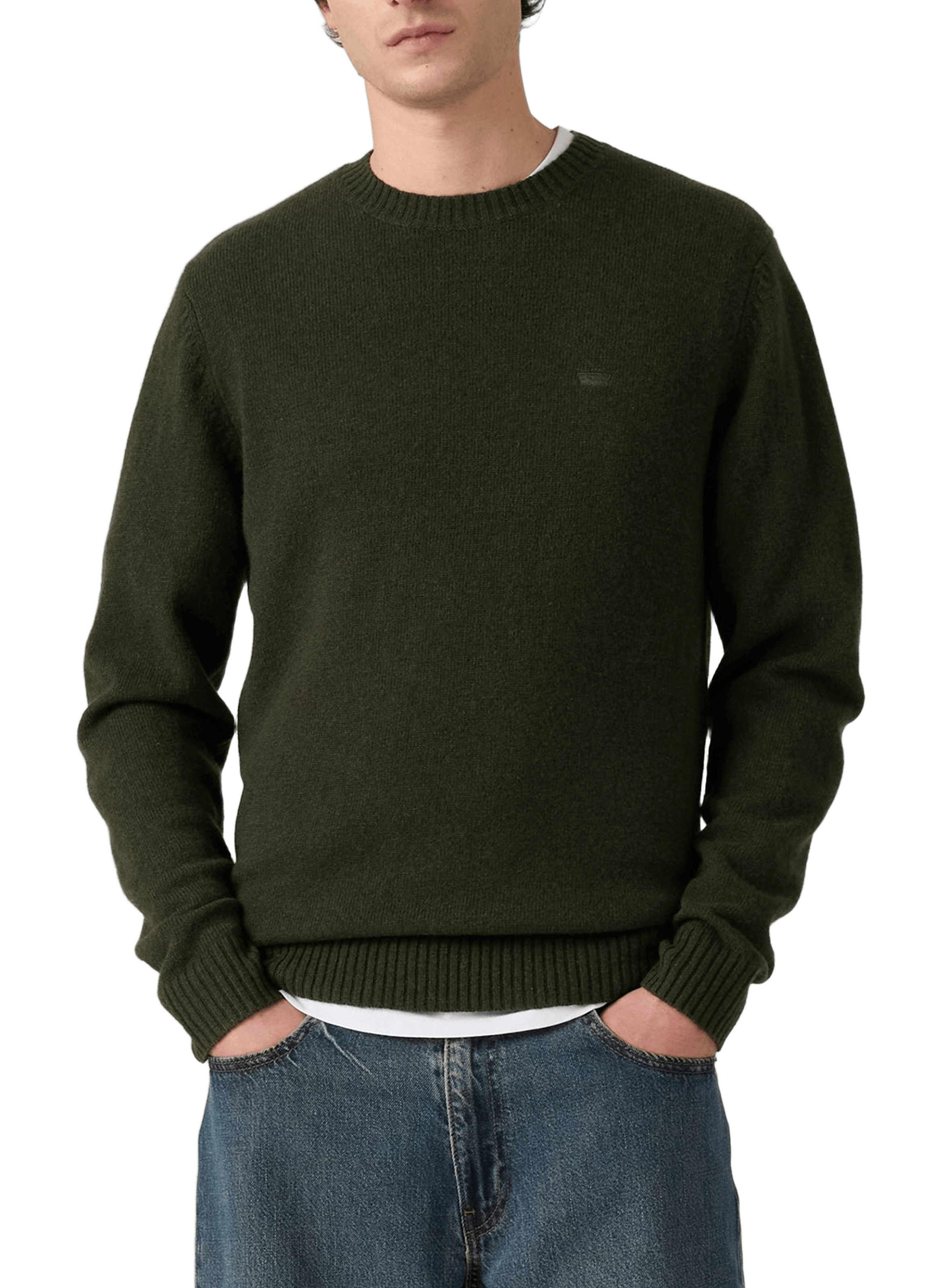 LEVI'S Pull en laine  Vert