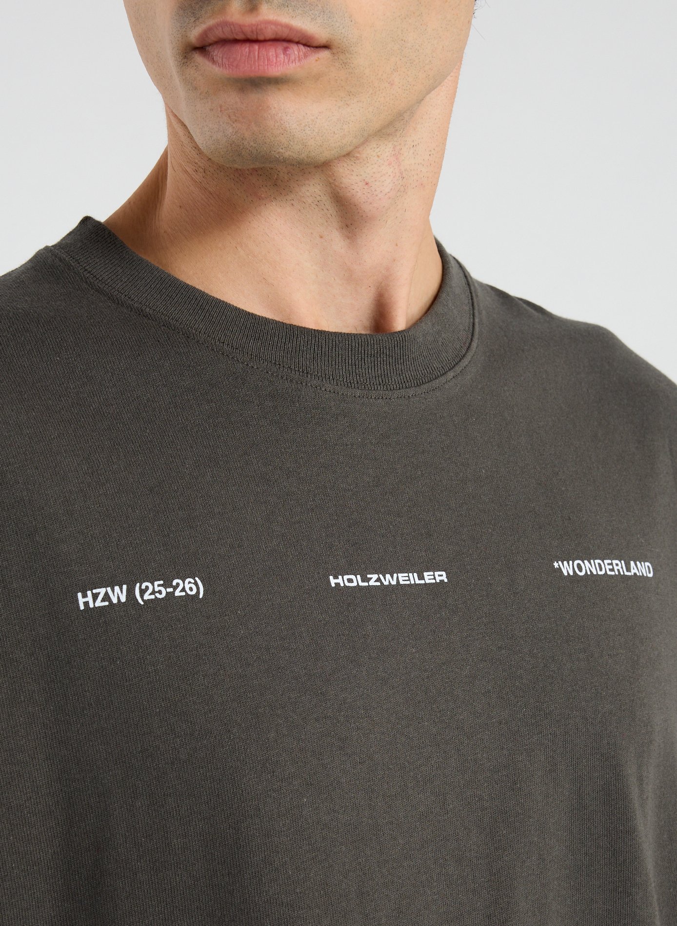 T-shirt en coton HOLZWEILER Noir