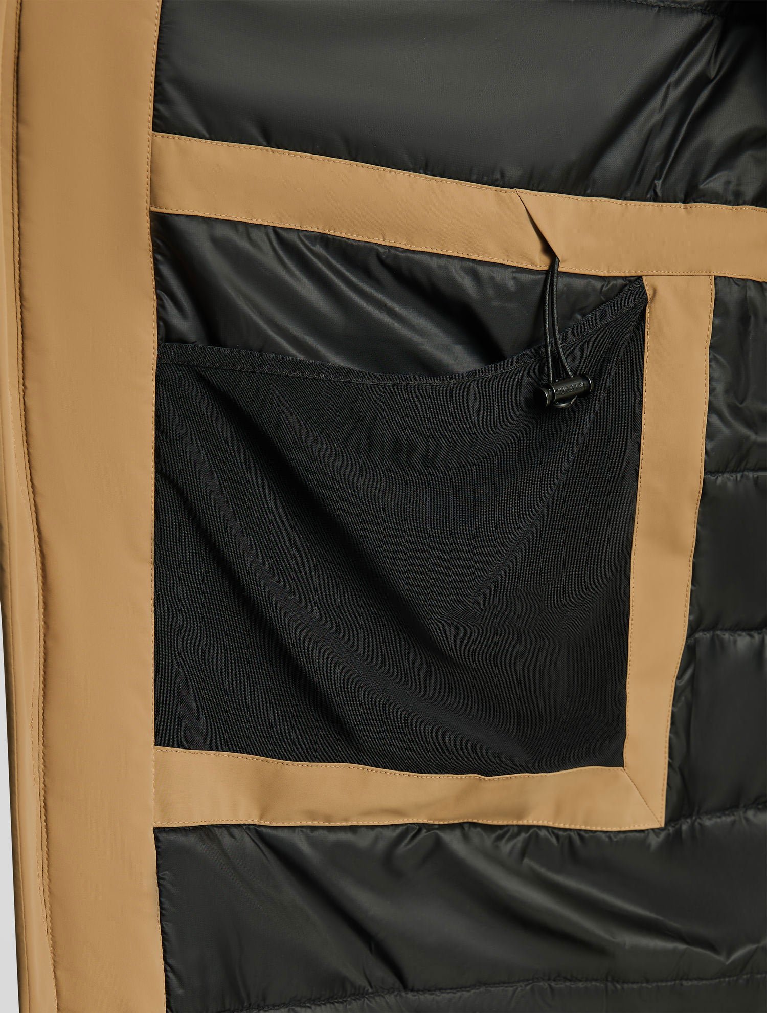 Doudoune atildo col montant coupe ample FUSALP Beige