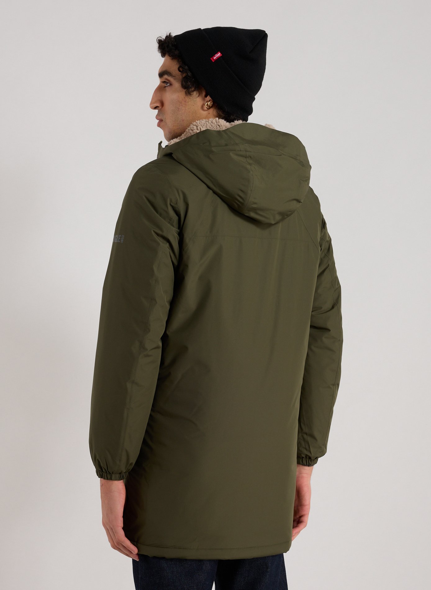 Parka Rainpack à capuche AIGLE Kaki