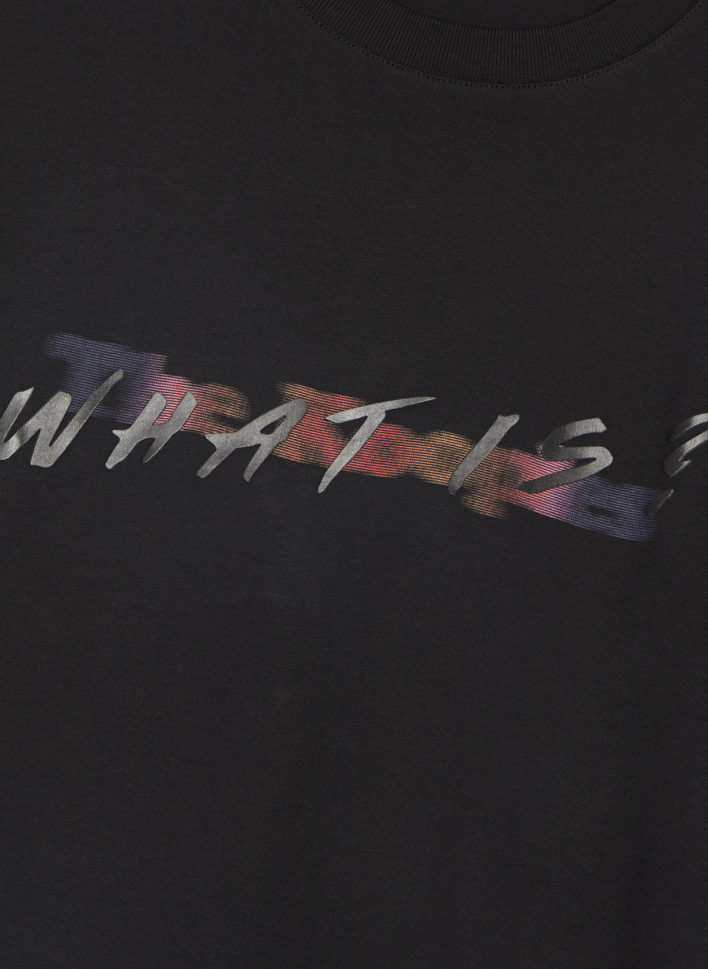 T-shirt avec logo multicolore THE KOOPLES Noir