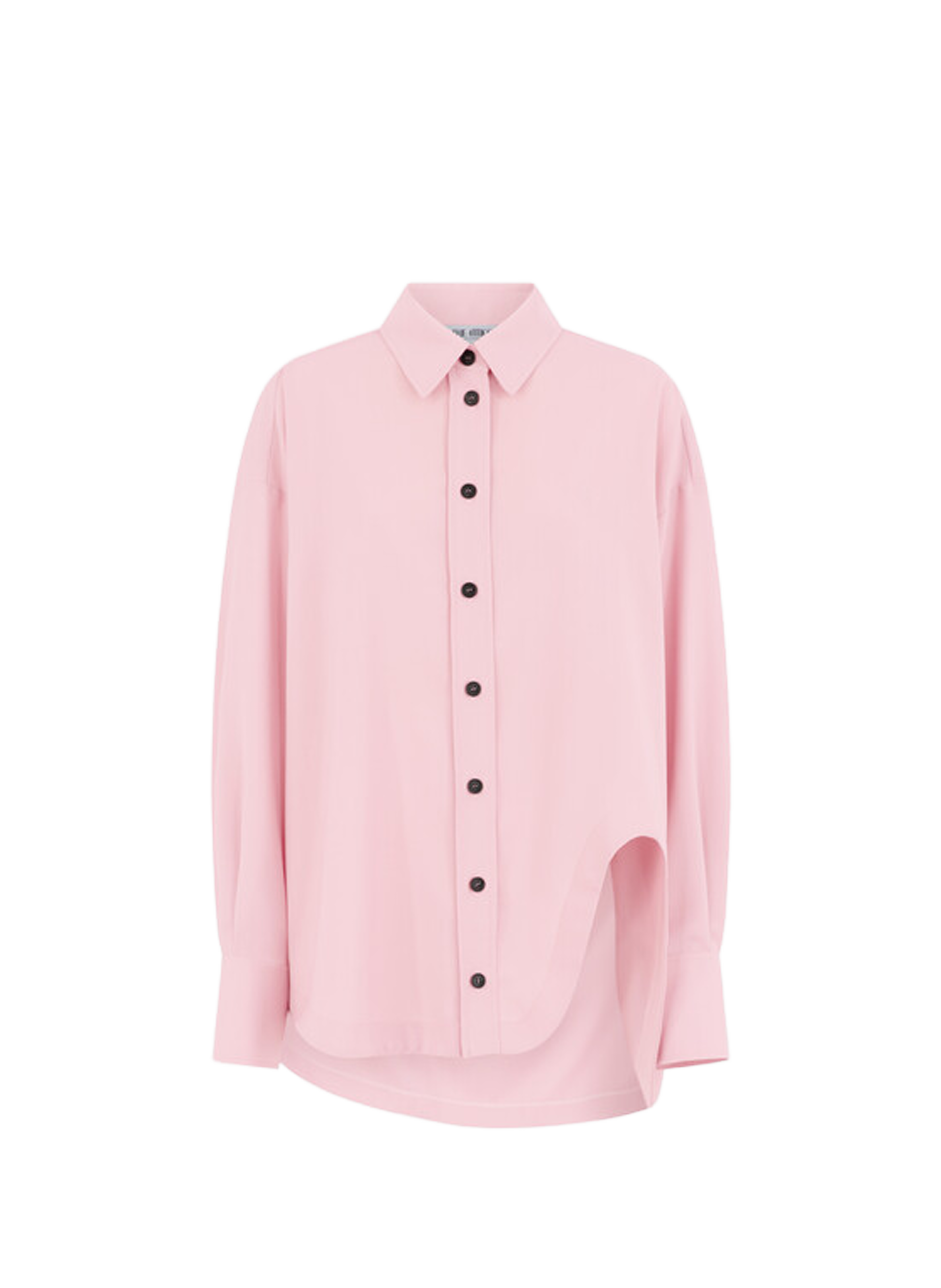 Chemise droite en laine vierge mélangée THE ATTICO Rose