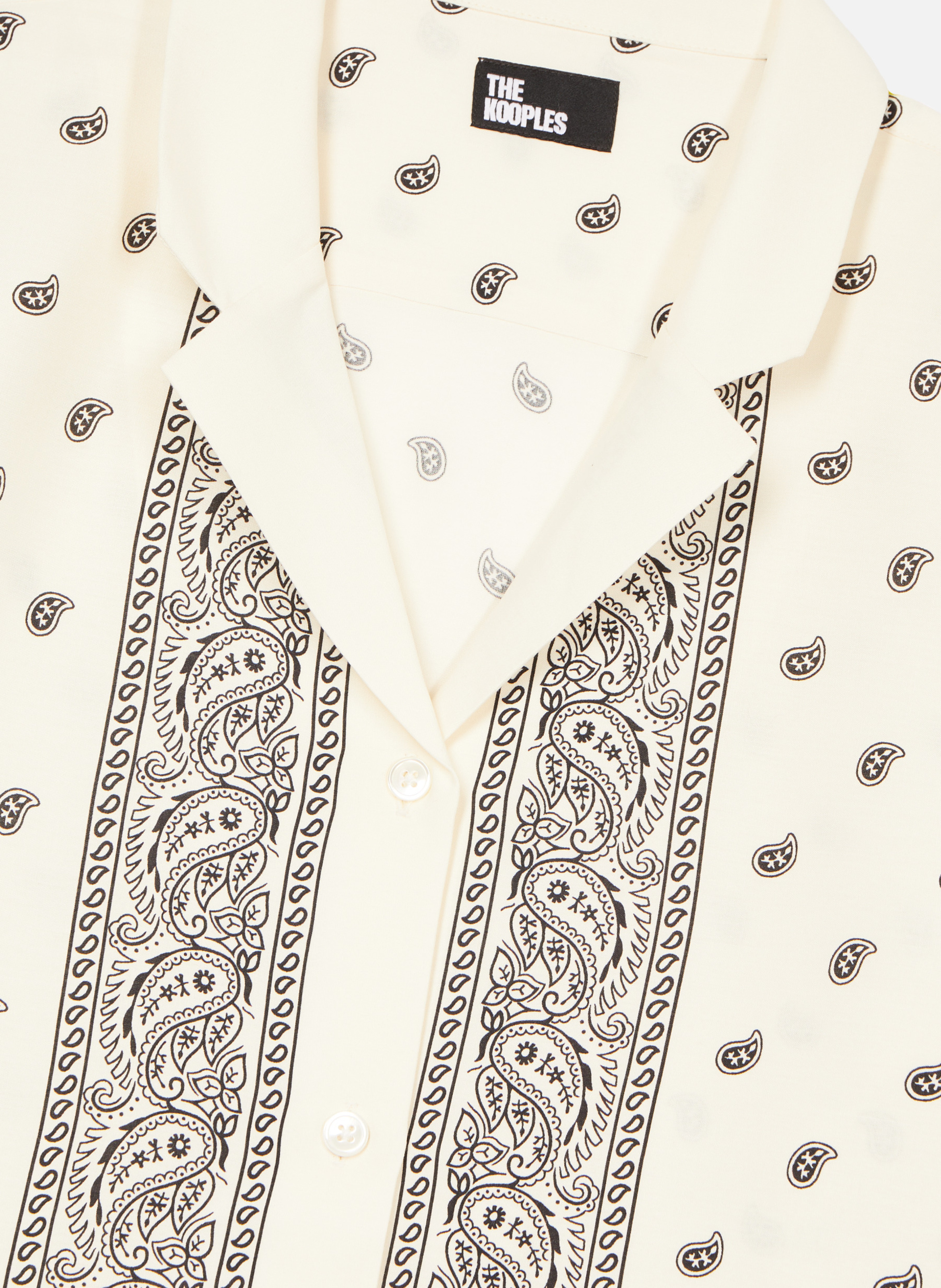 Chemise imprimé bandana THE KOOPLES Blanc