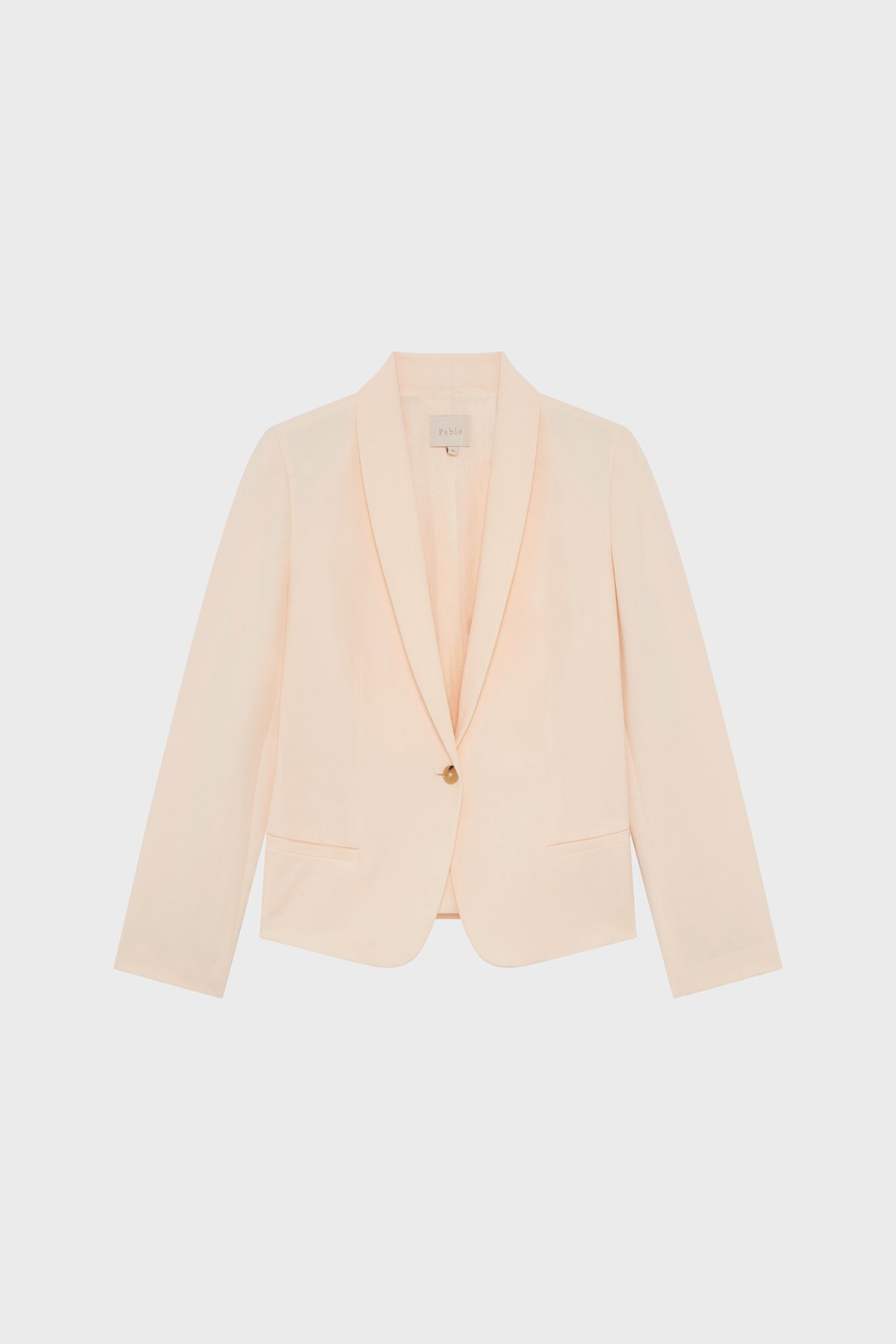 Veste de tailleur en crêpe - maliah PABLO Beige