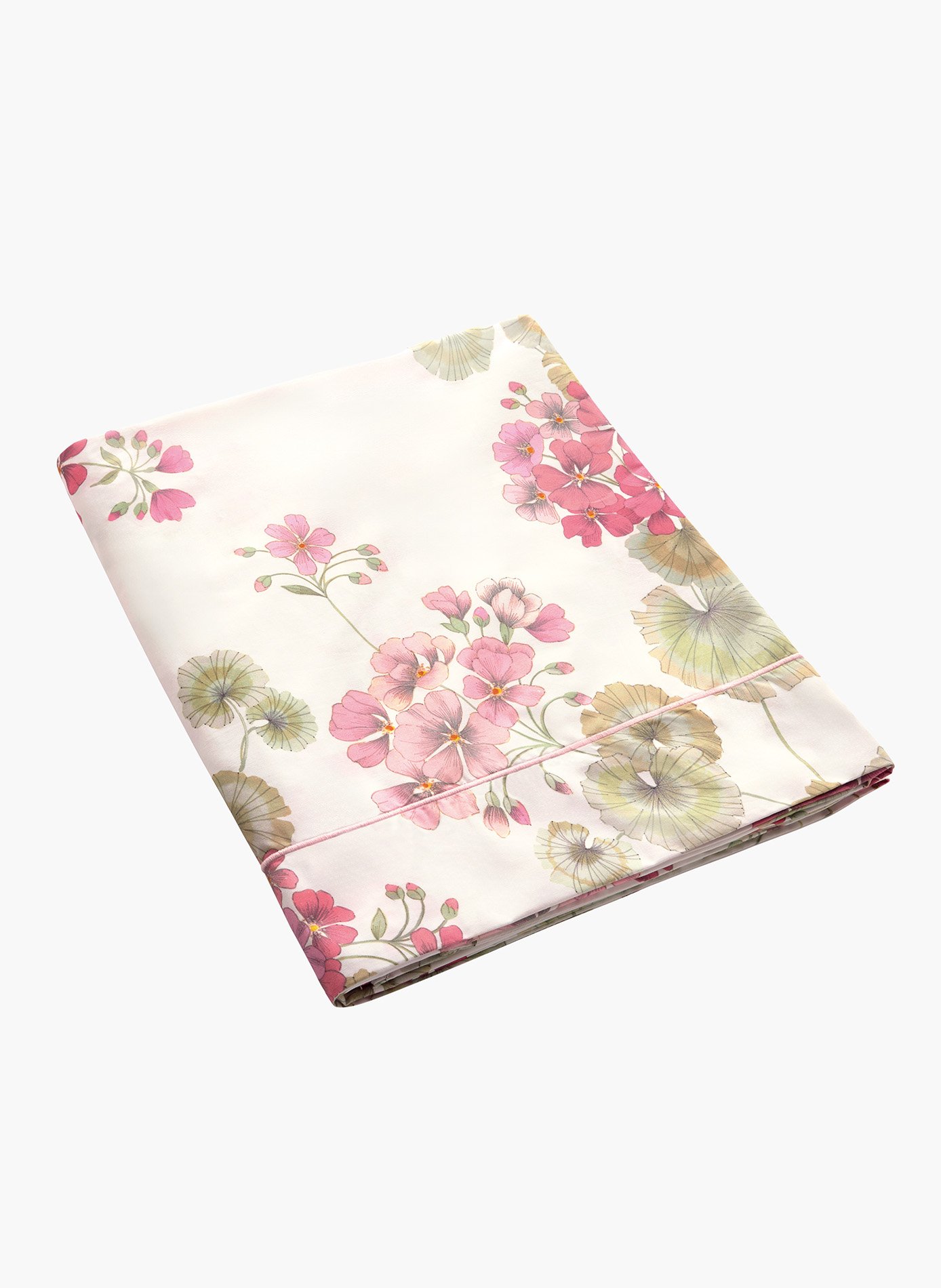 Drap plat flanerie ANNE DE SOLENE Blanc