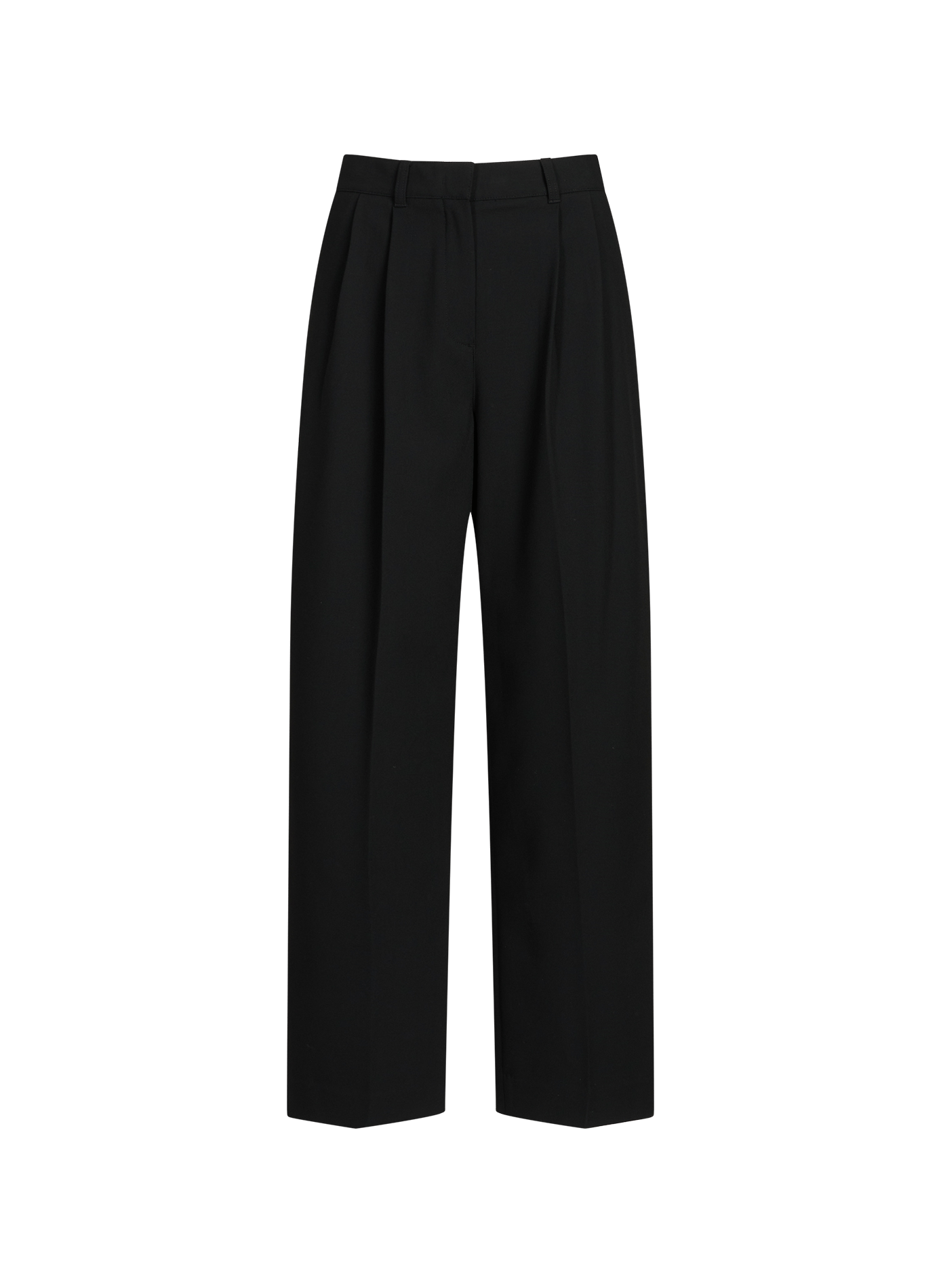 Pantalon cigarette uni DUNST Noir