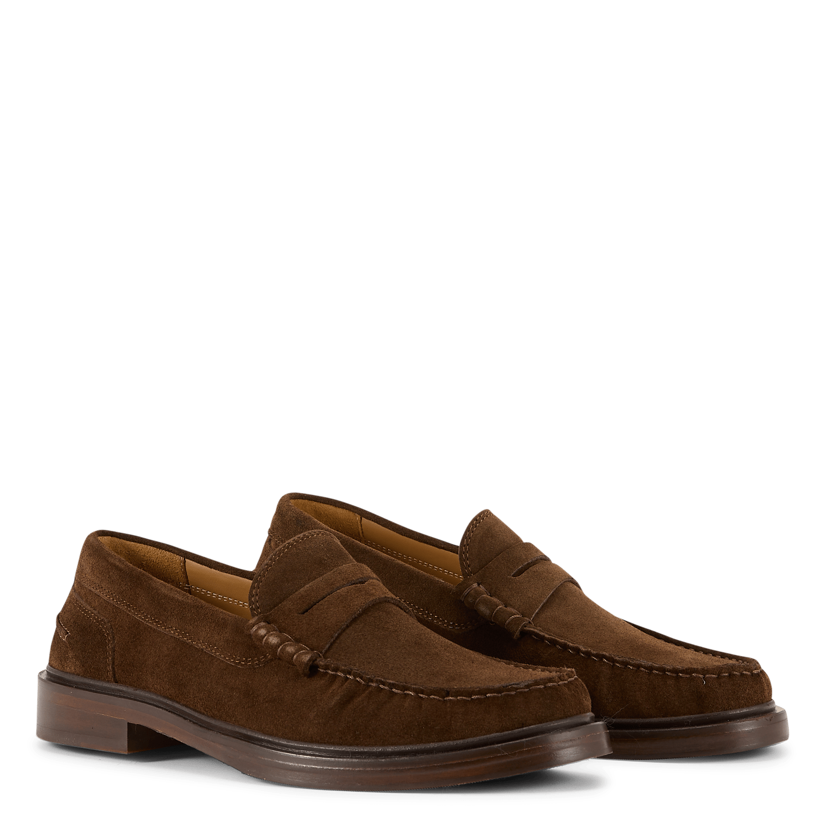 Mocassins en cuir suédé allen BOBBIES Marron