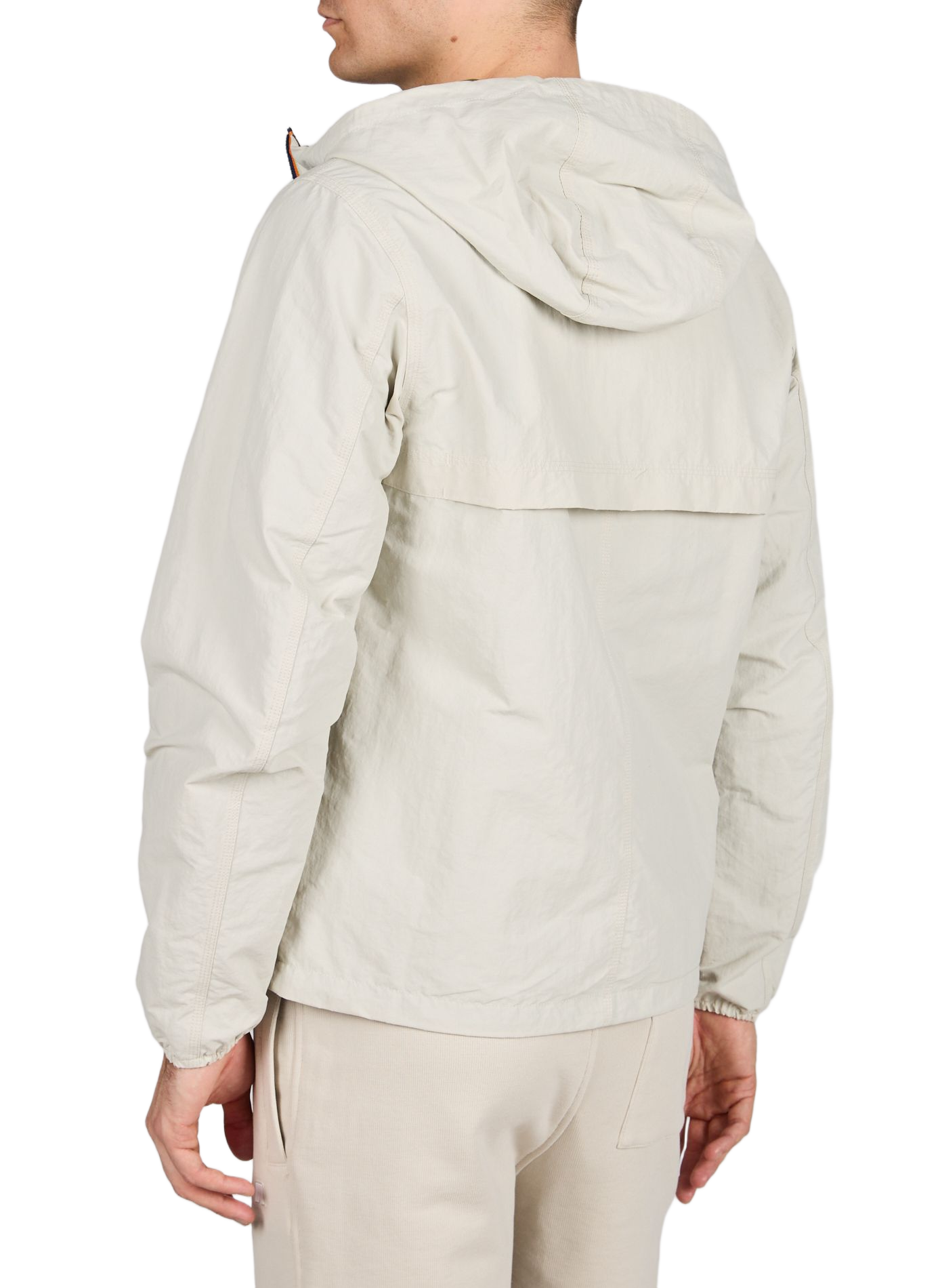 Reversible lightweight cotton blend jacket K-WAY Green