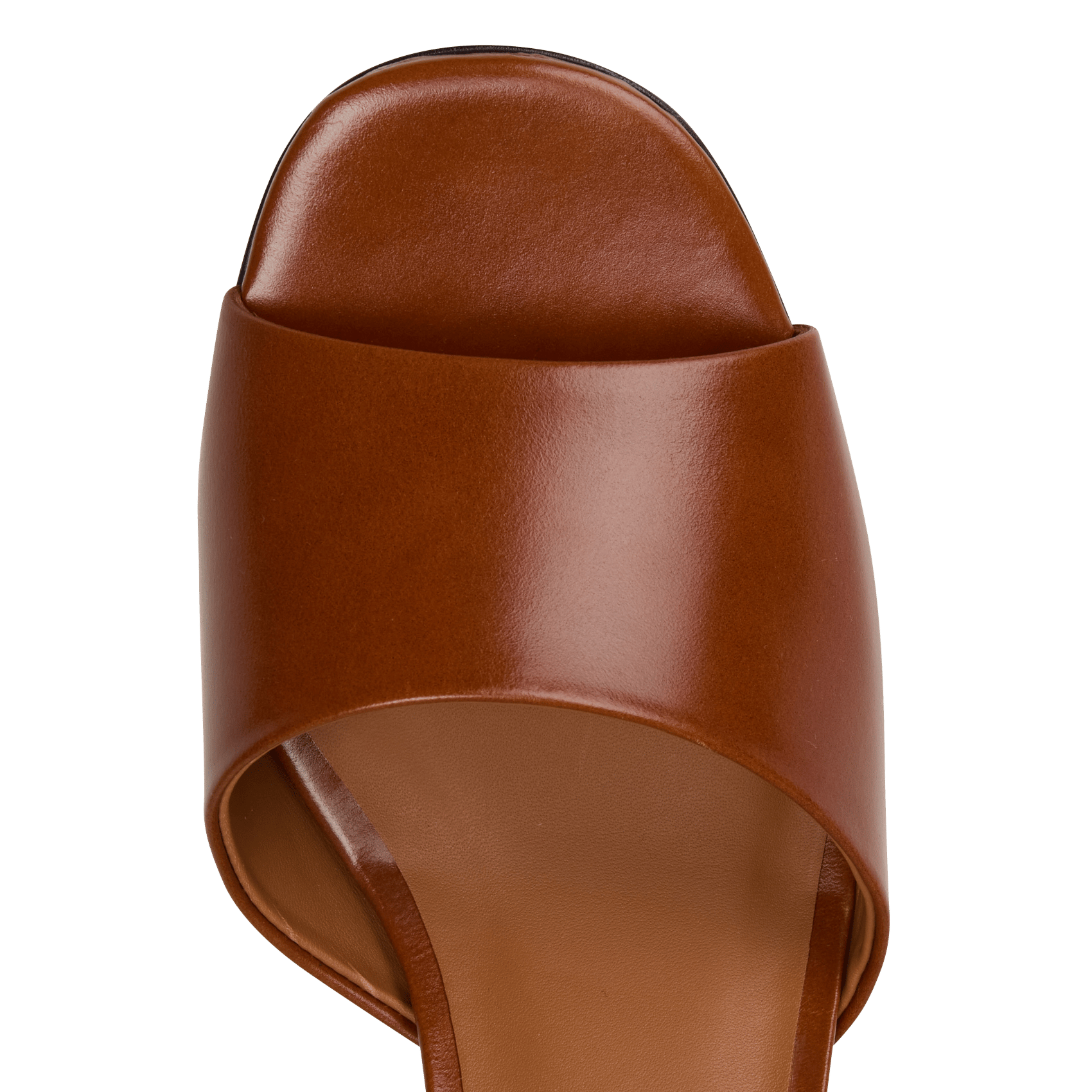 Sandales à talons en cuir n°789 RIVECOUR Marron