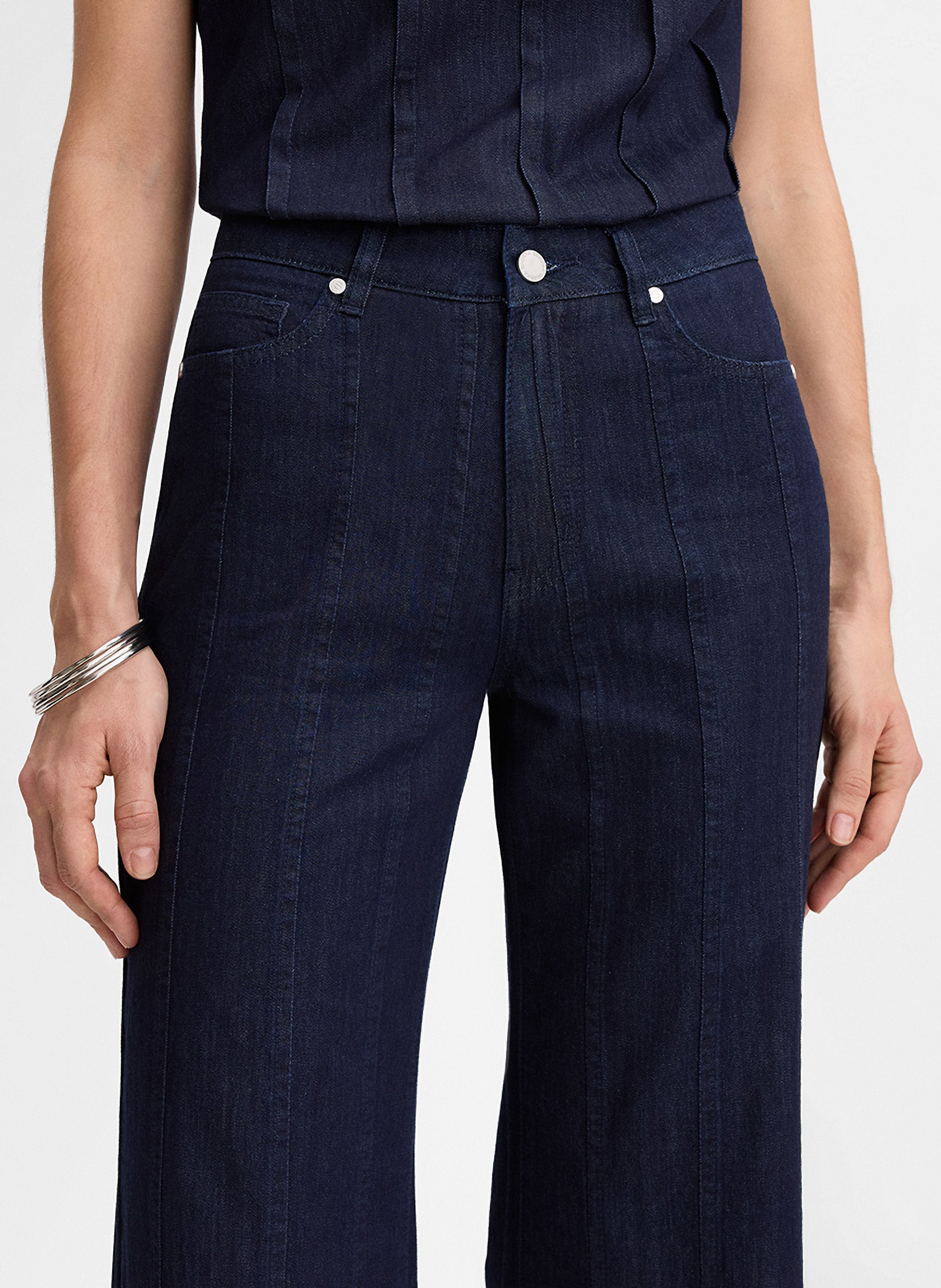 Jean flare en coton nurate SIMORRA Bleu