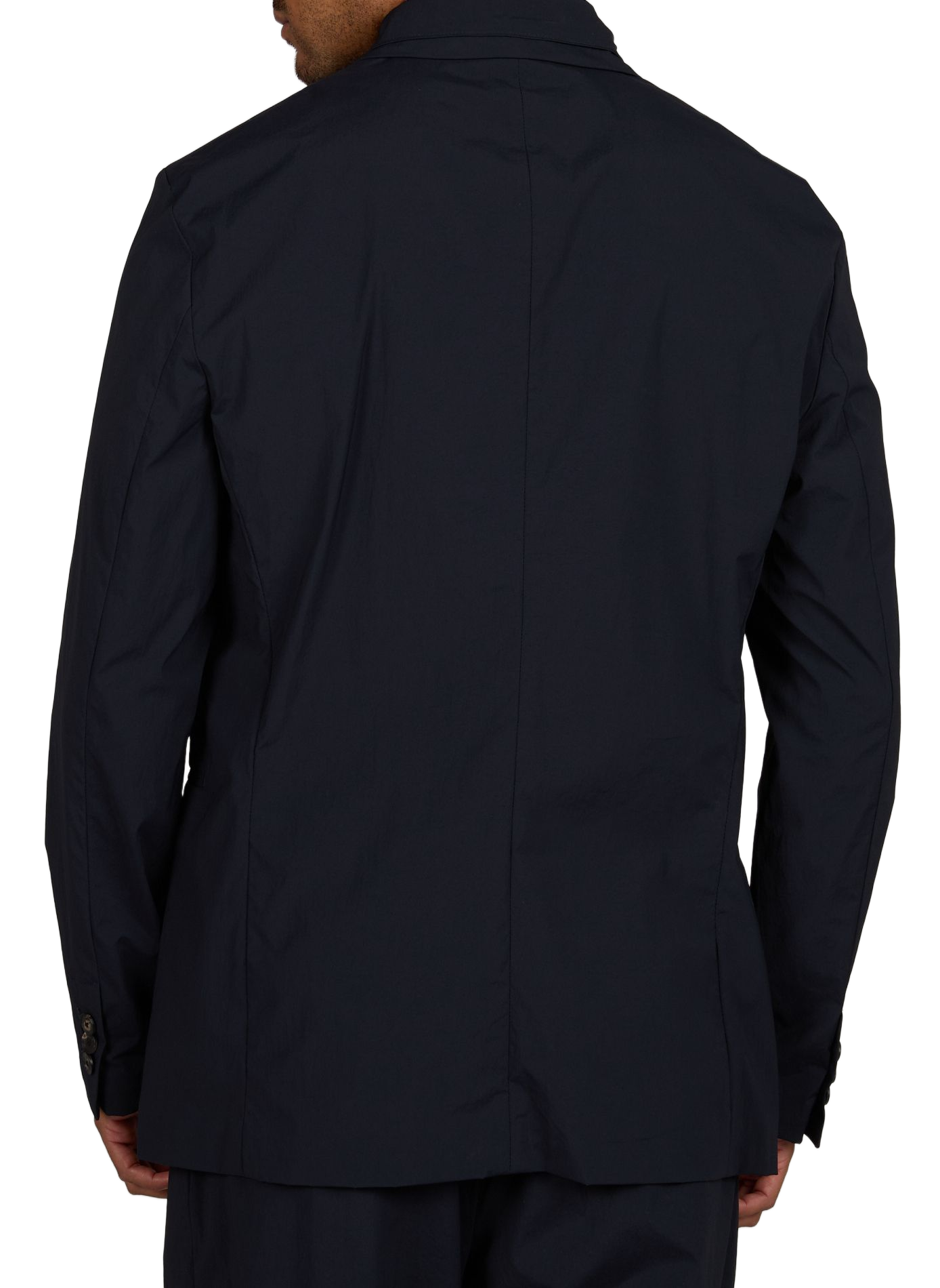 Removable straight blazer EMPORIO ARMANI Blue