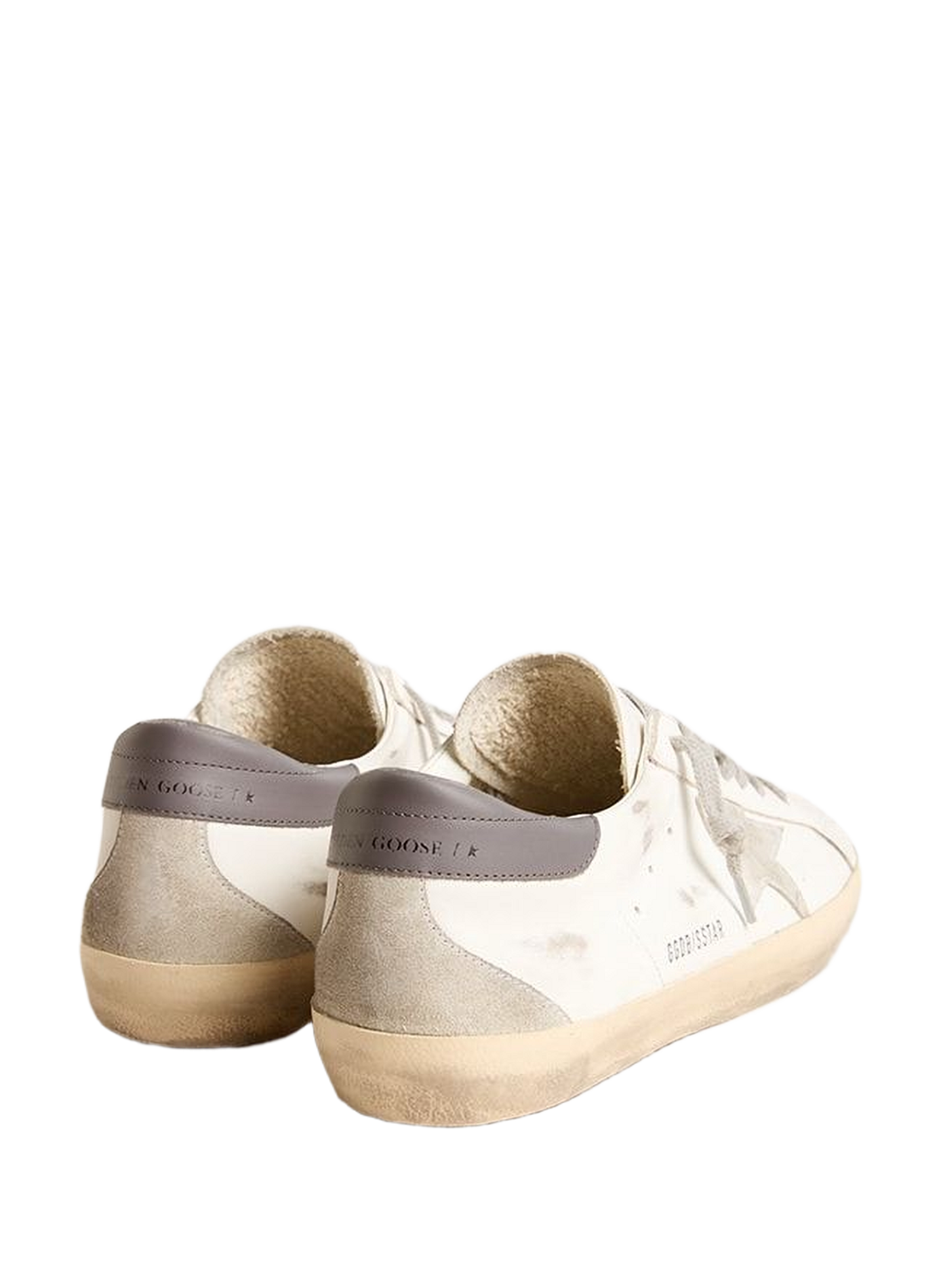 Lage sneakers Super Star van leer GOLDEN GOOSE Wit