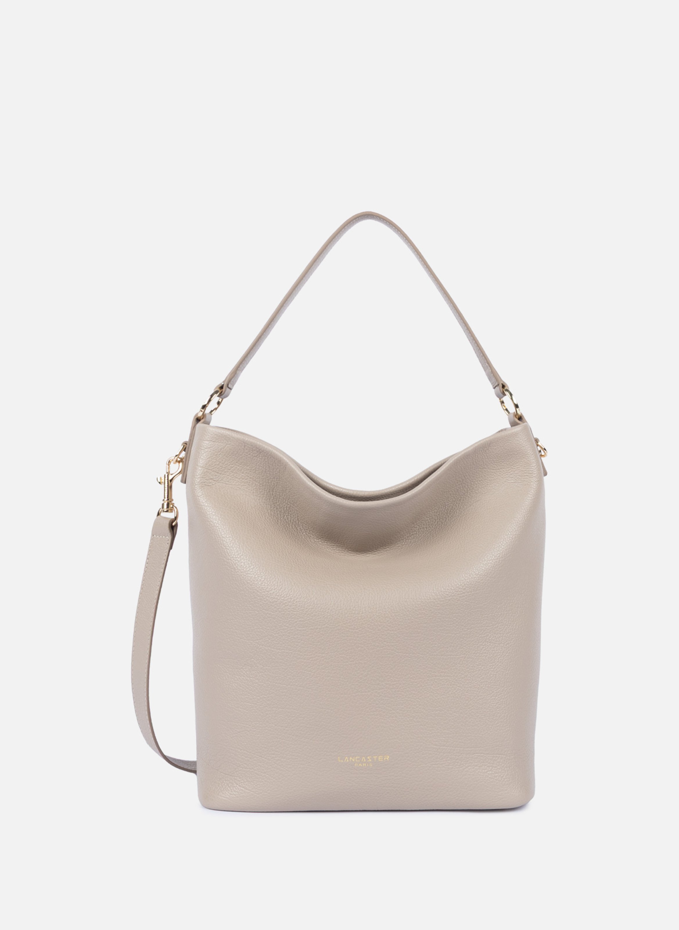 Grote emmer tas - duin LANCASTER Grijs
