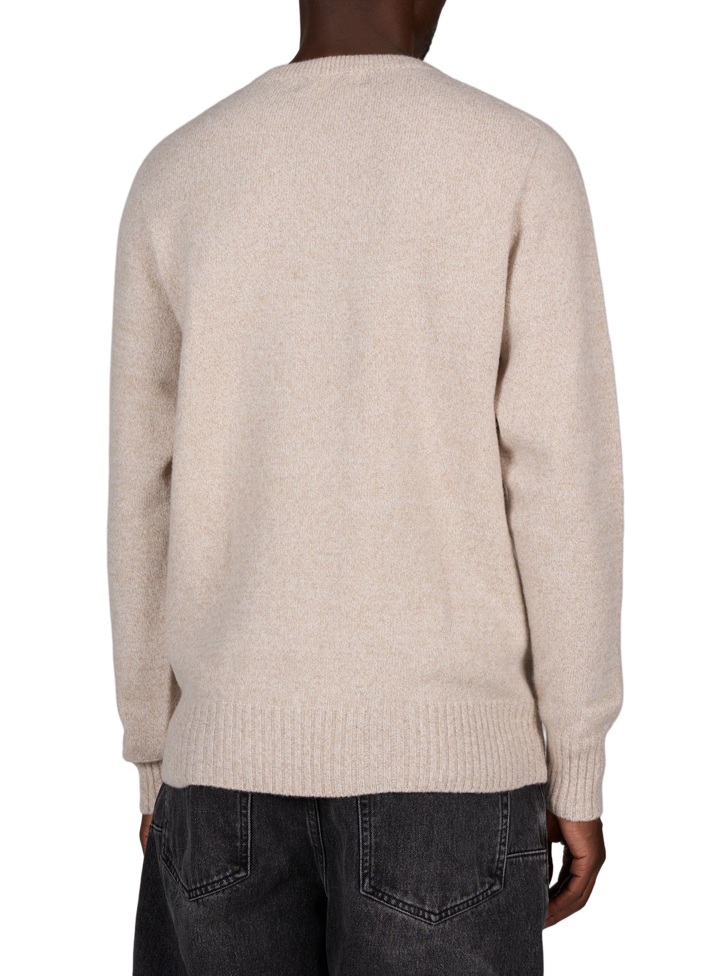 Pullover aus Merino- und Kaschmirwolle CÉZEMBRE Beige