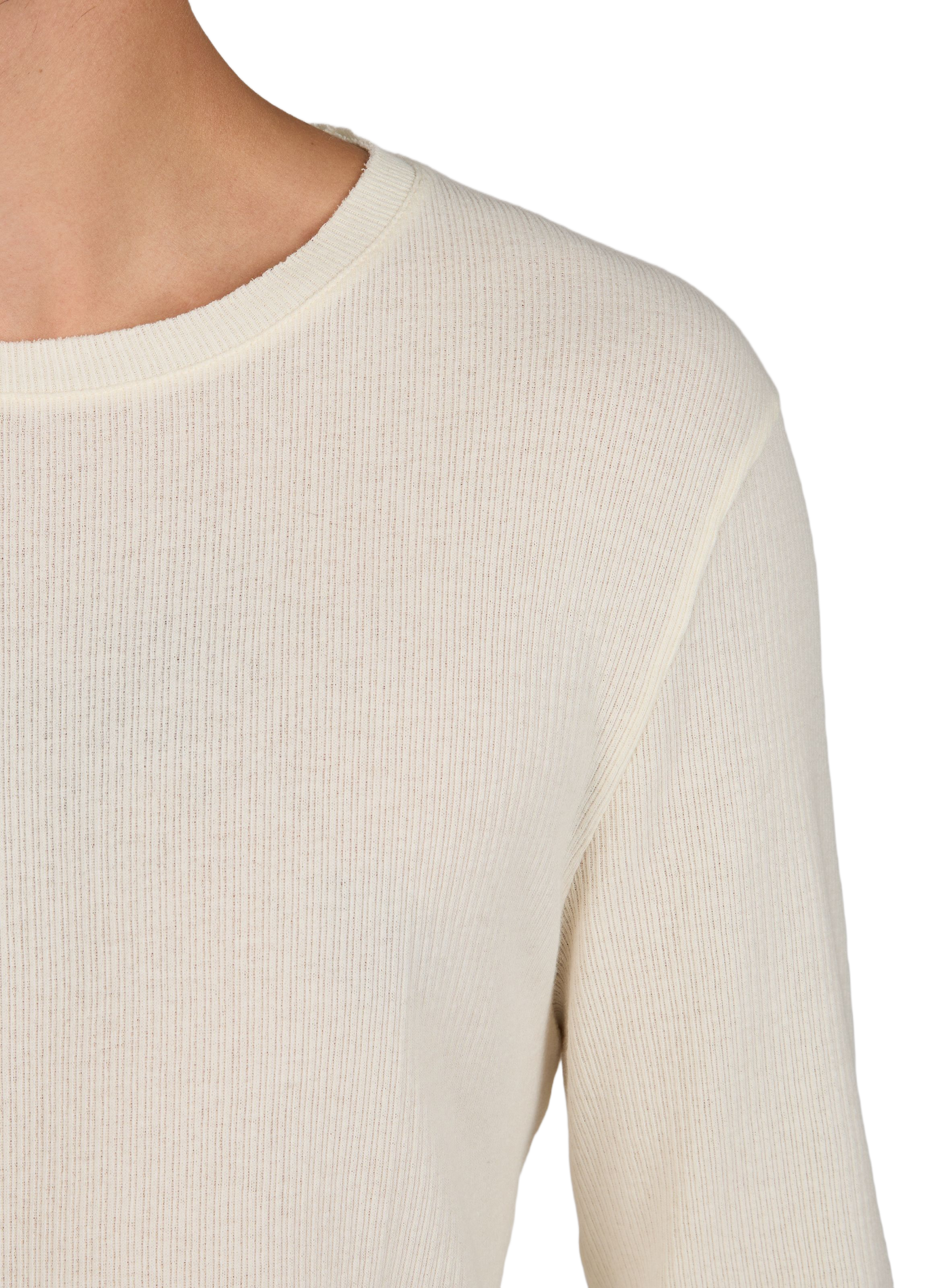 Cotton-blend round-neck T-shirt OUR LEGACY Beige