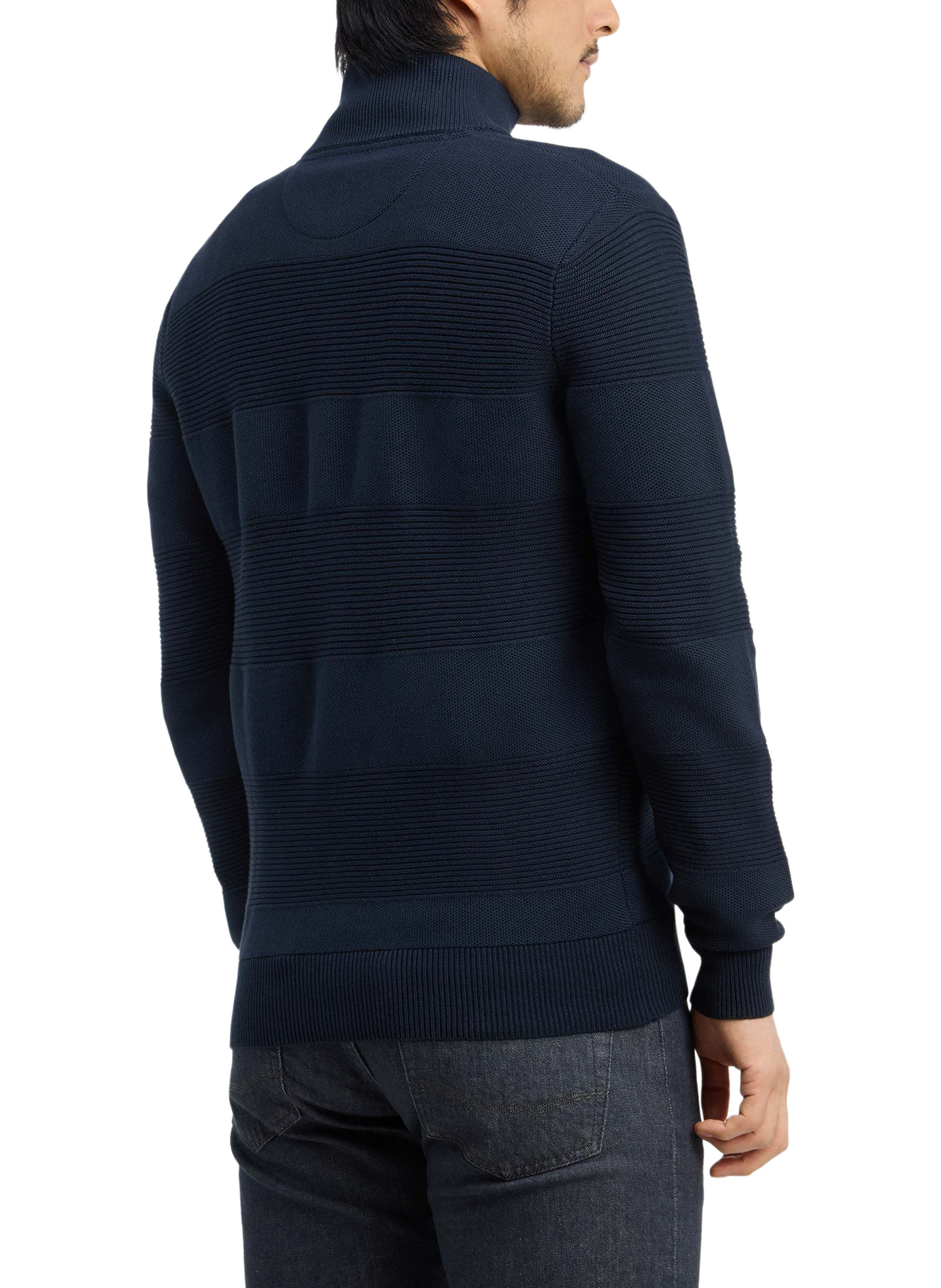 Gilet col montant  EDEN PARK Blauw