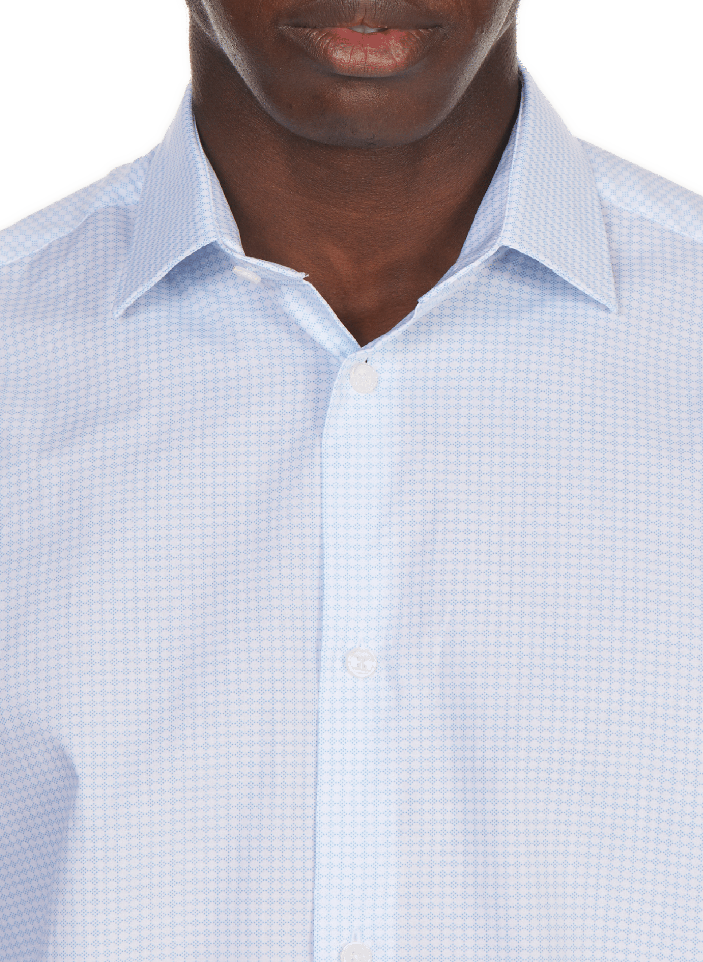 Bedrucktes Hemd AU PRINTEMPS PARIS Blau