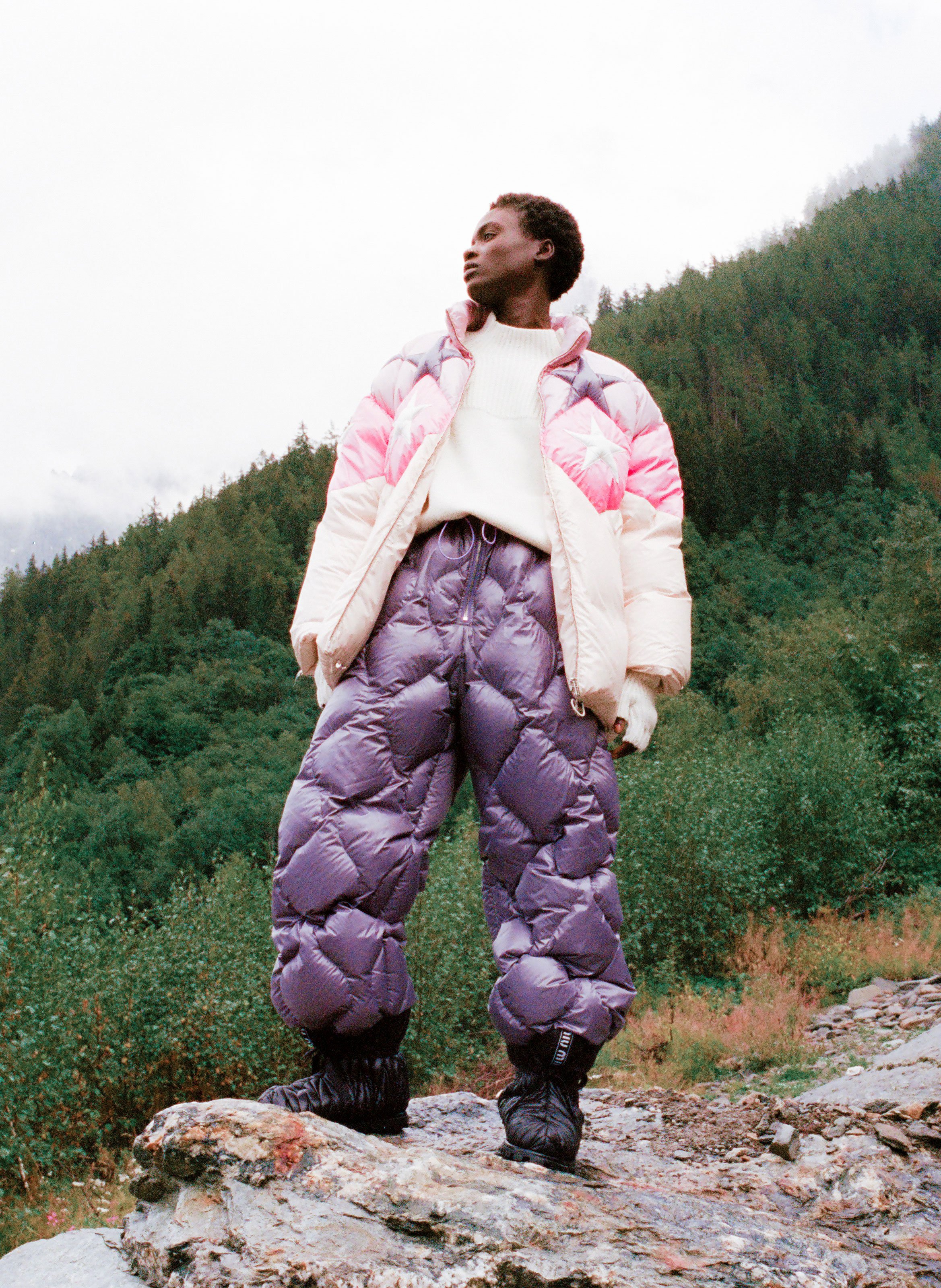 Bottines matelassées