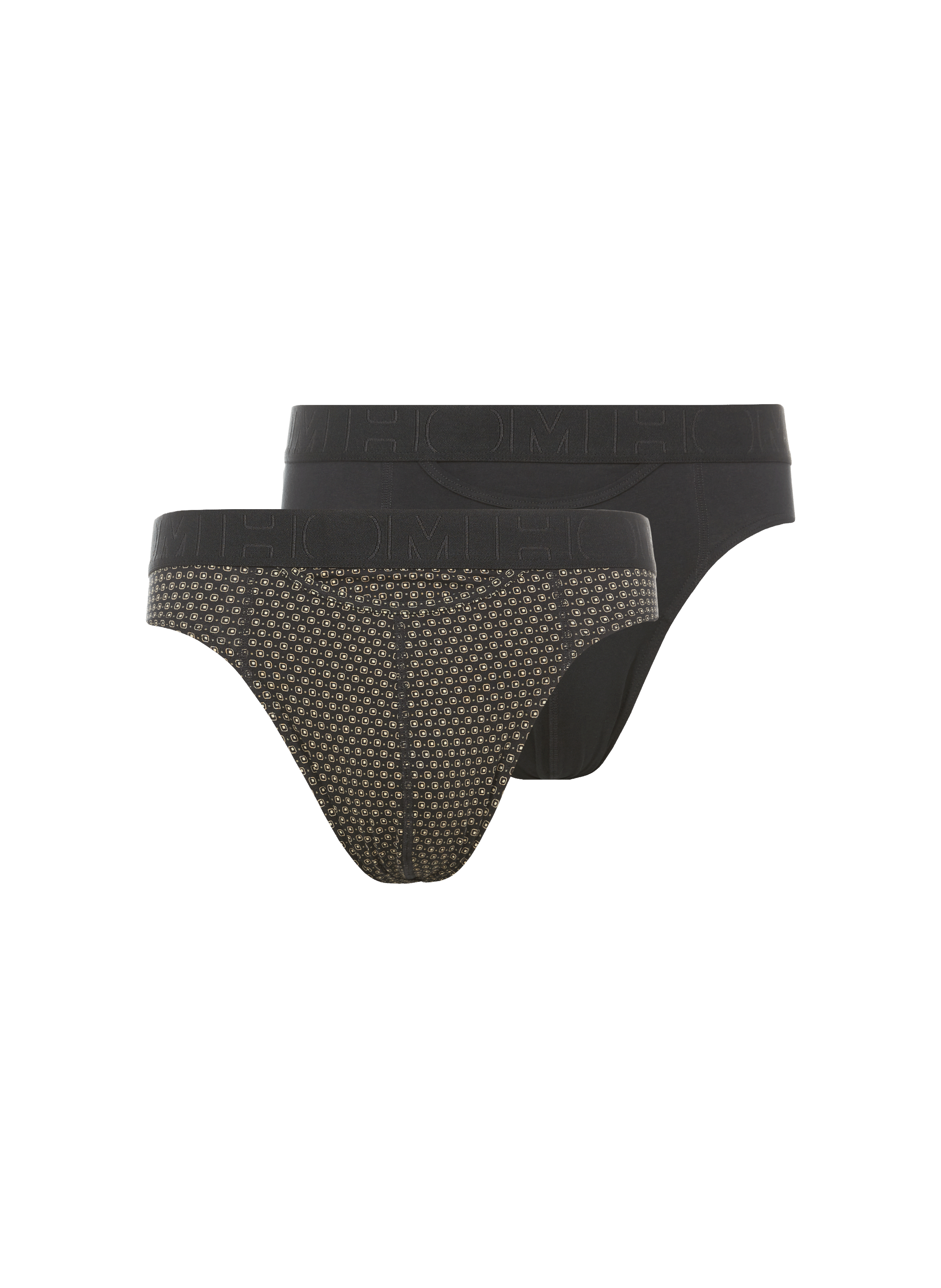 LOT DE 2 SLIPS EN COTON EXTENSIBLE HOM pour HOMME