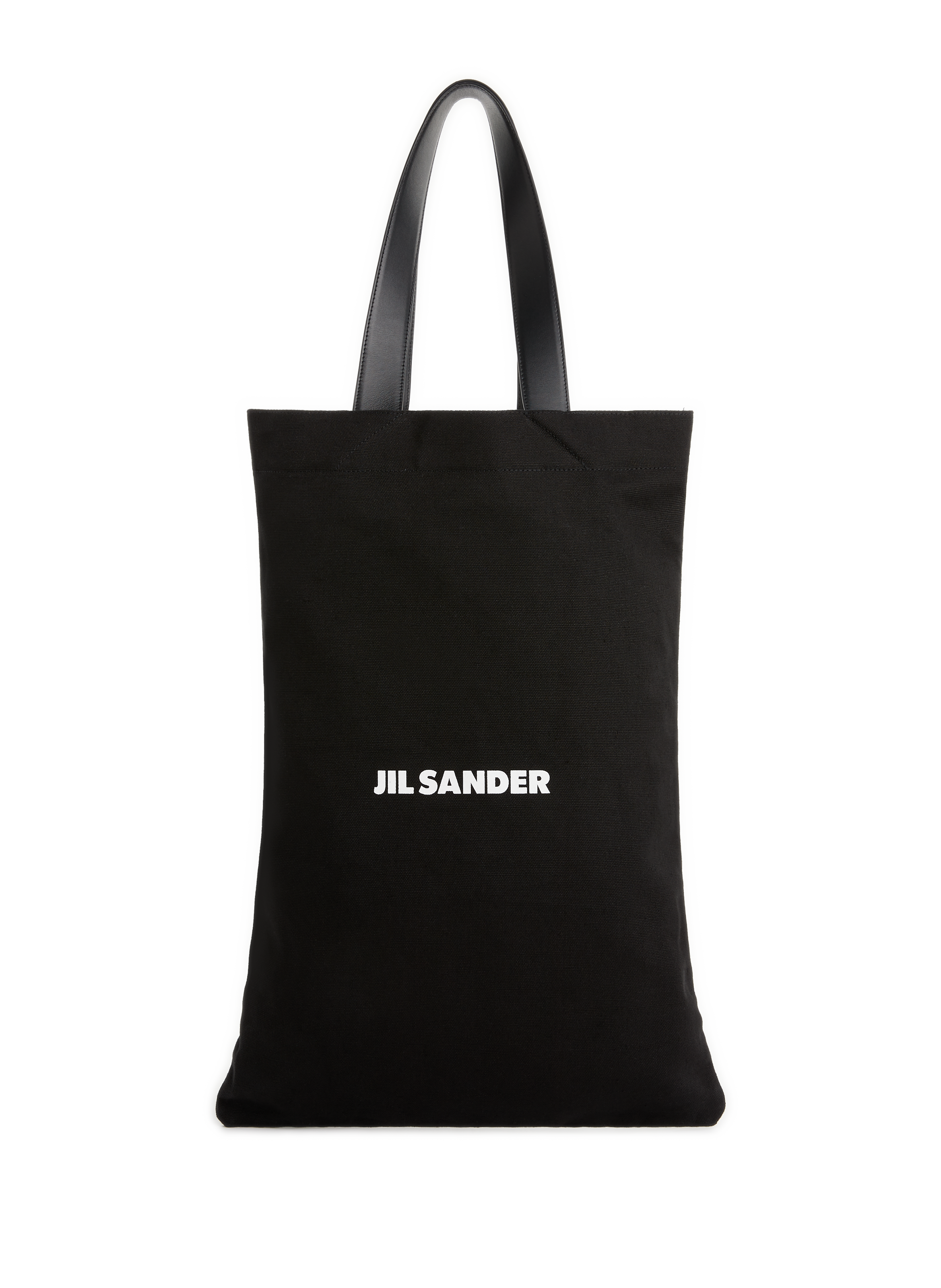 JIL SANDER Tote bag with logo Black