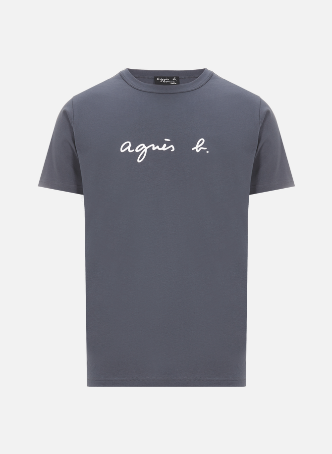 AGNÈS B Kurzarm-T-Shirt aus Baumwolle