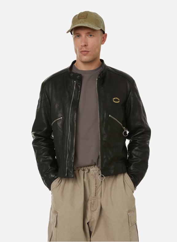 LEATHER JACKET ACNE STUDIOS for MEN Printemps