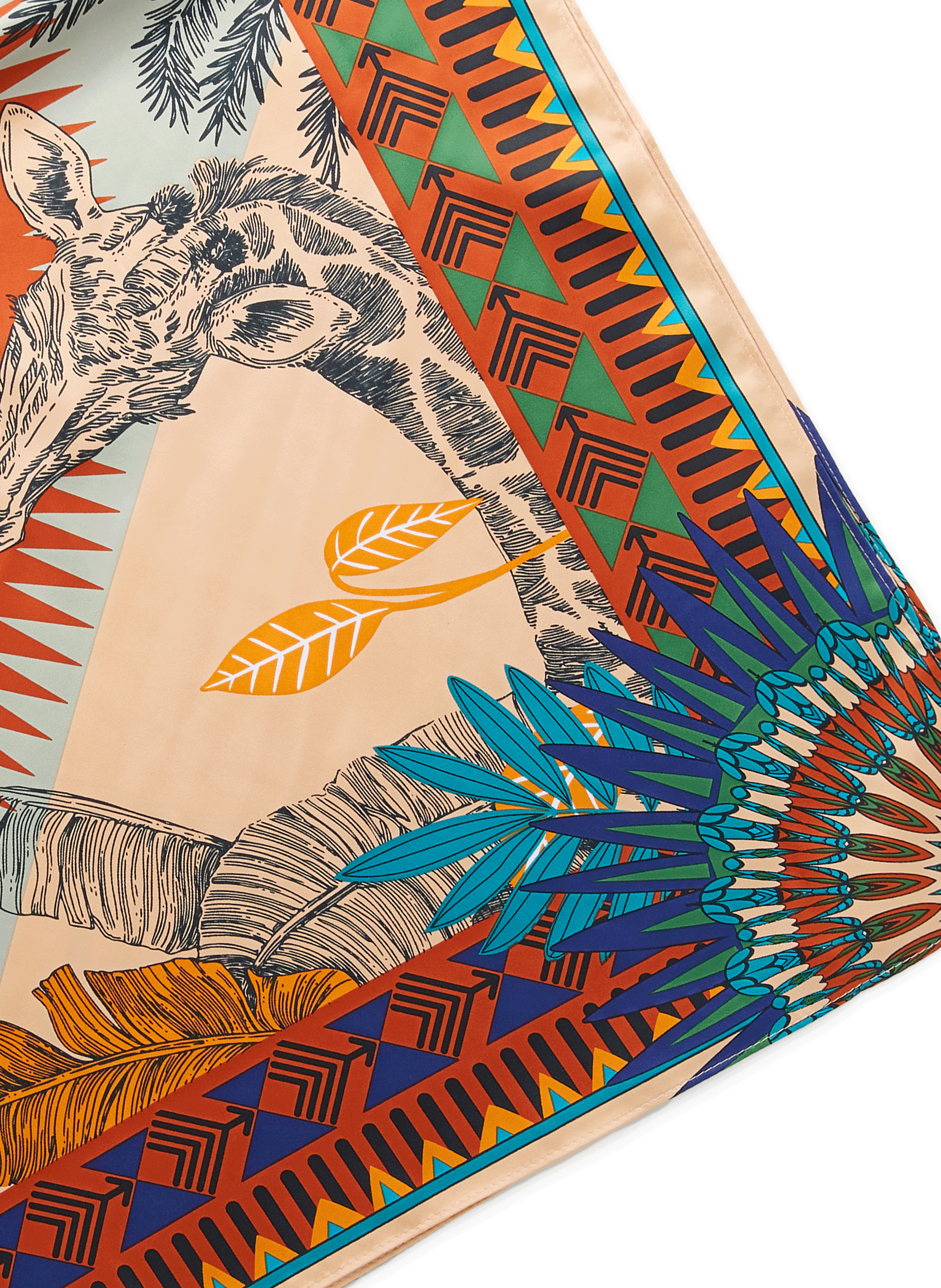 Foulard à imprimé Zoulou