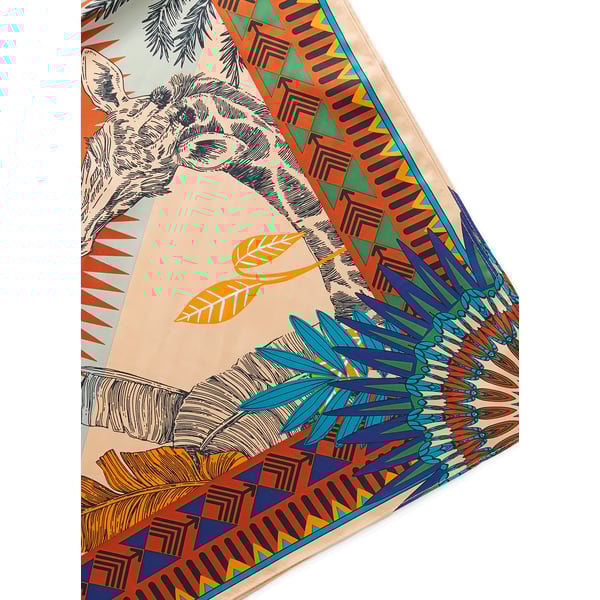 Foulard à imprimé Zoulou