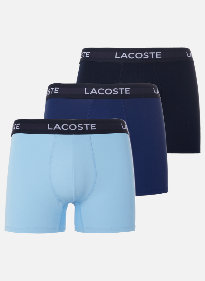 Pack of 3 LACOSTE microfiber boxers