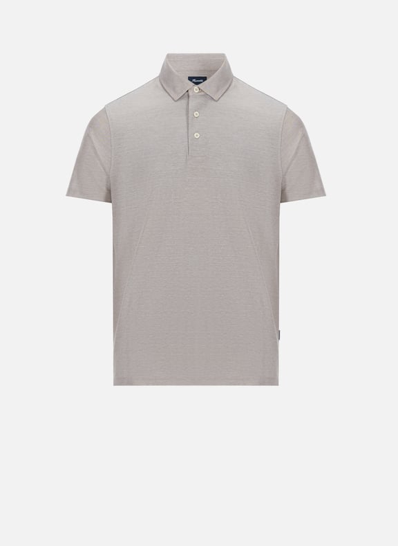 Cotton polo shirt Beige by FACONNABLE FACONNABLE Cotton polo shirt Beige