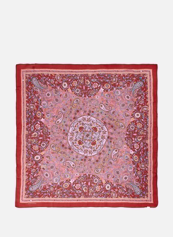 Foulard Rosaisley Sia Multicolore by BECKSÖNDERGAARD BECKSÖNDERGAARD Foulard Rosaisley Sia Multicolore