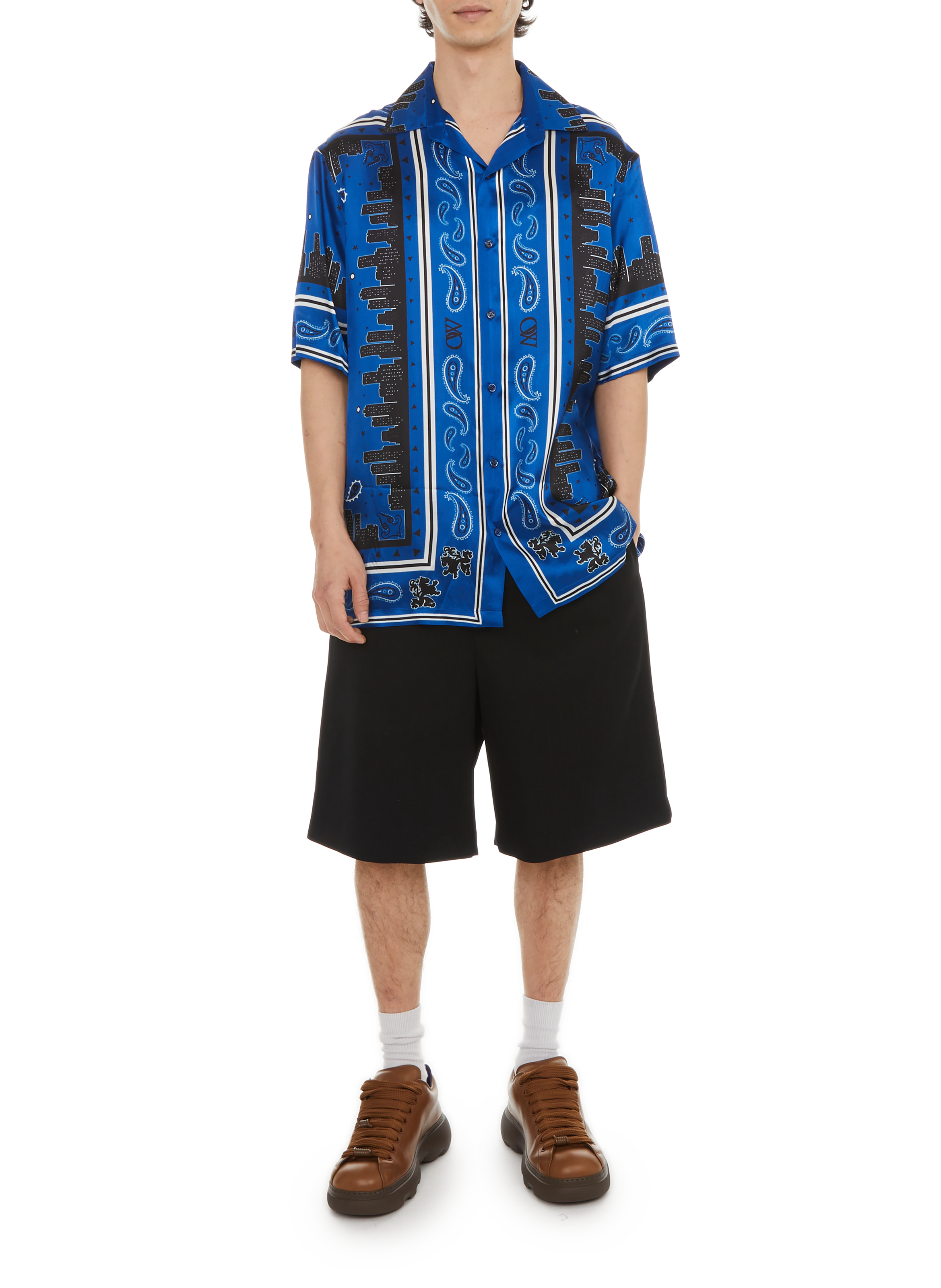 Chemise imprimée  OFF-WHITE Bleu