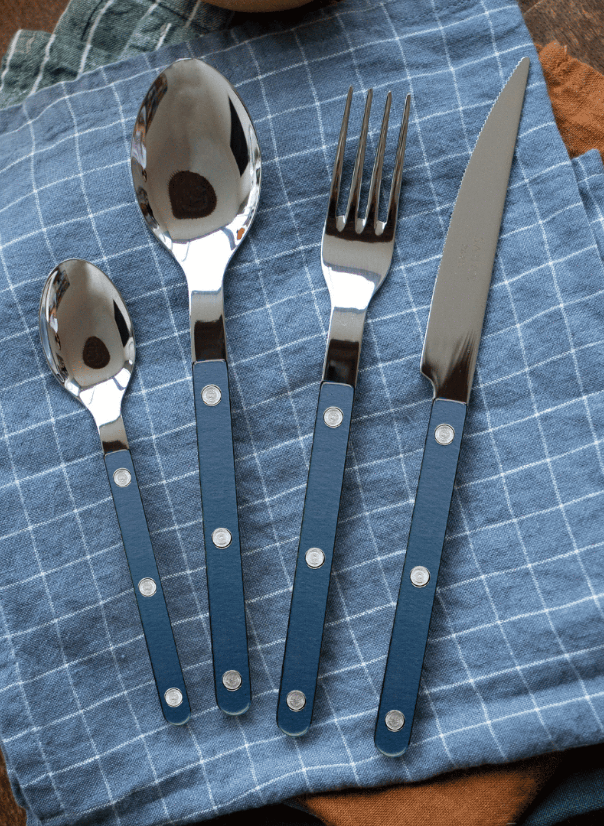 Petite cuillère, bistrot pearly SABRE PARIS Bleu