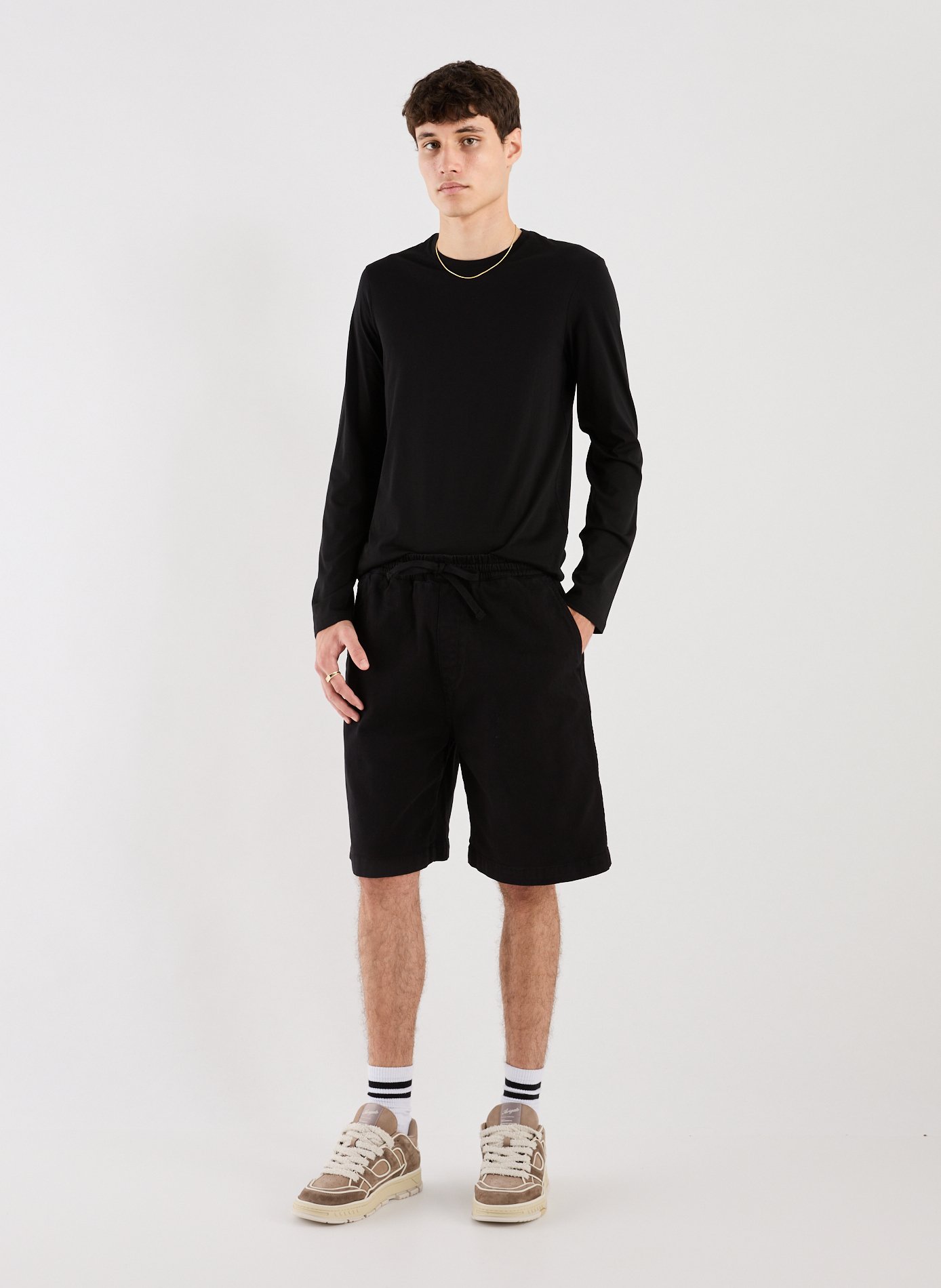 Classic Cotton T-Shirt ARMANI EXCHANGE Black