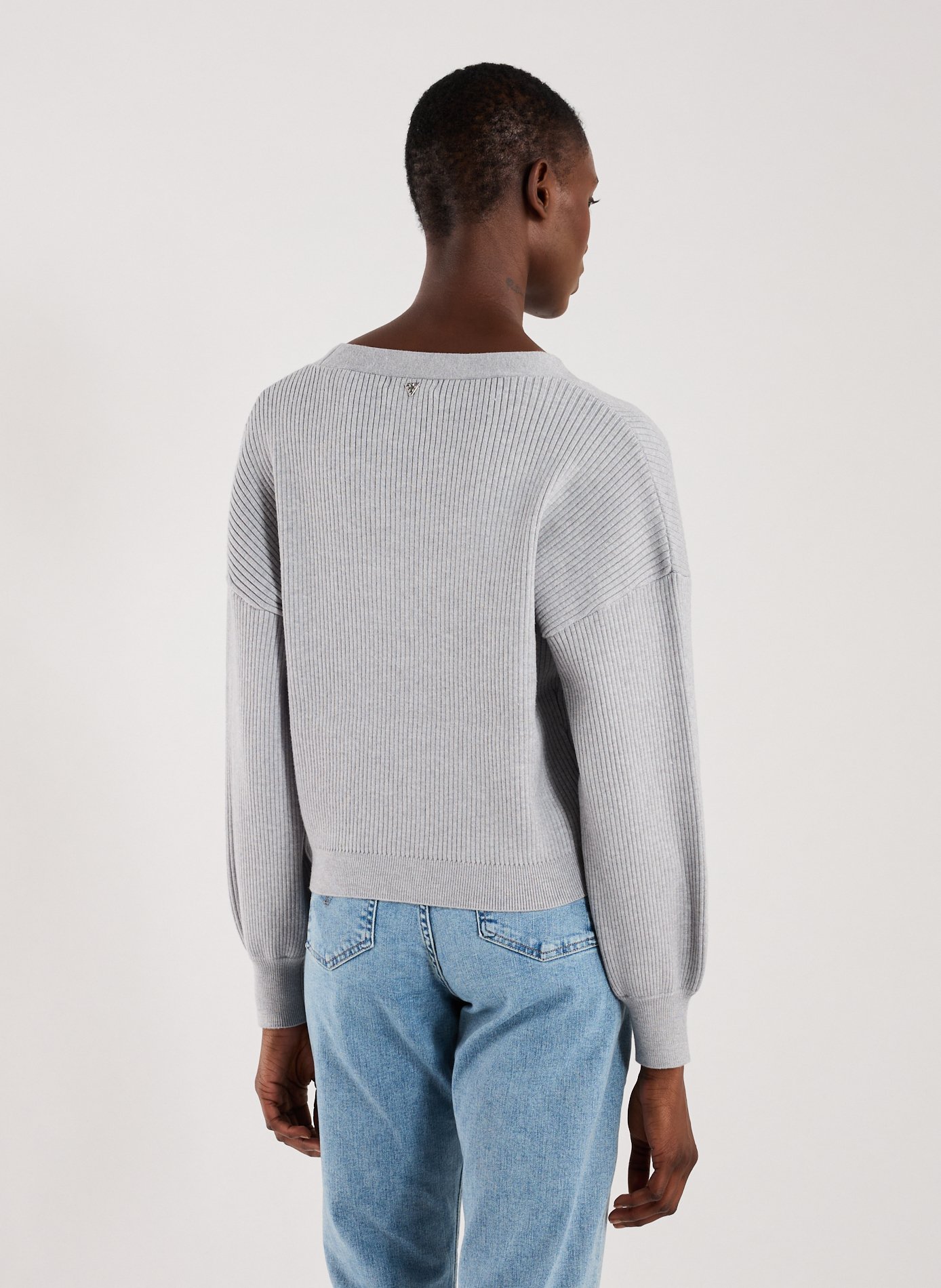 Cardigan en maille GUESS Gris