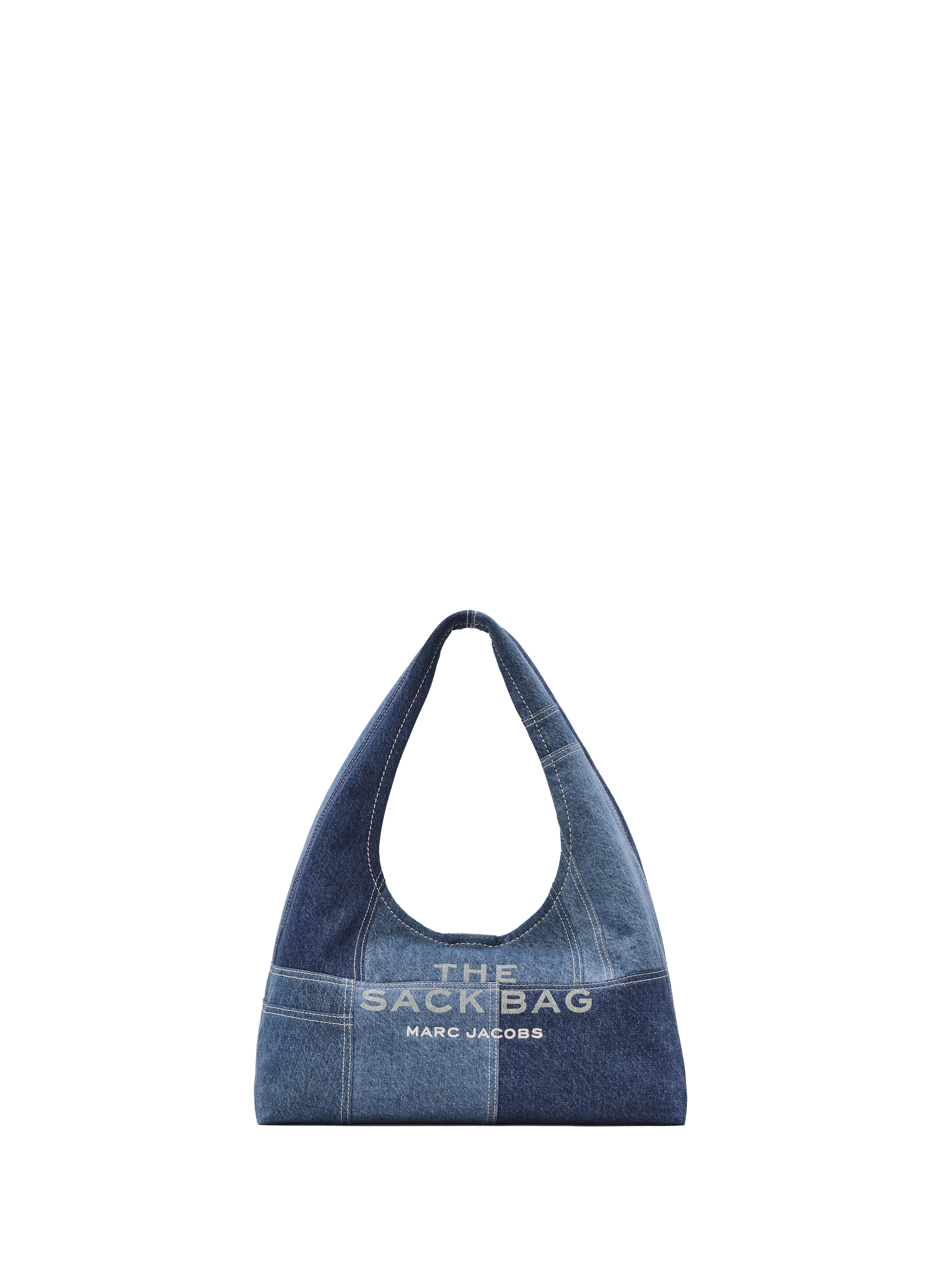 MARC JACOBS Sac patchwork en coton Bleu