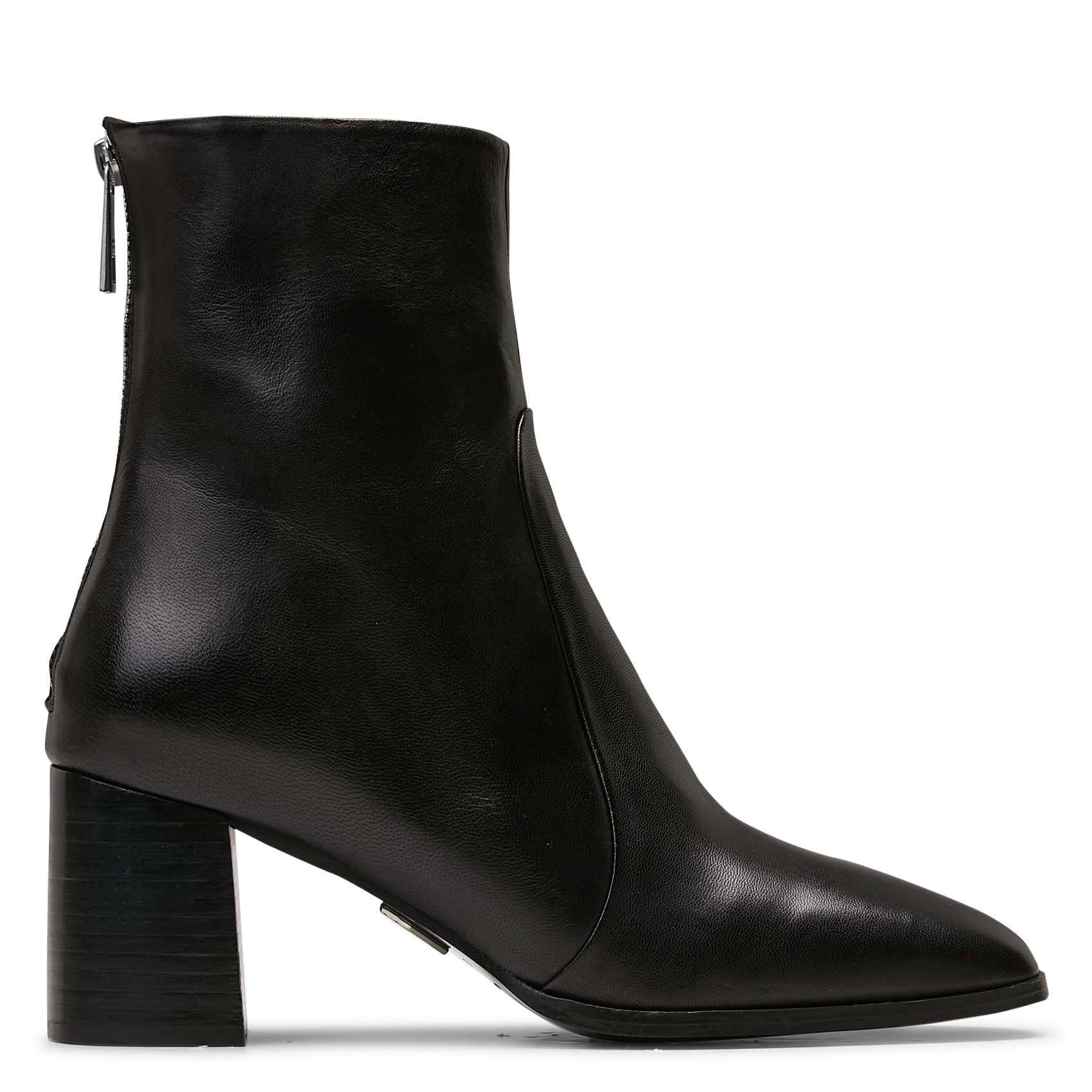 Bottines en cuir IKKS Noir