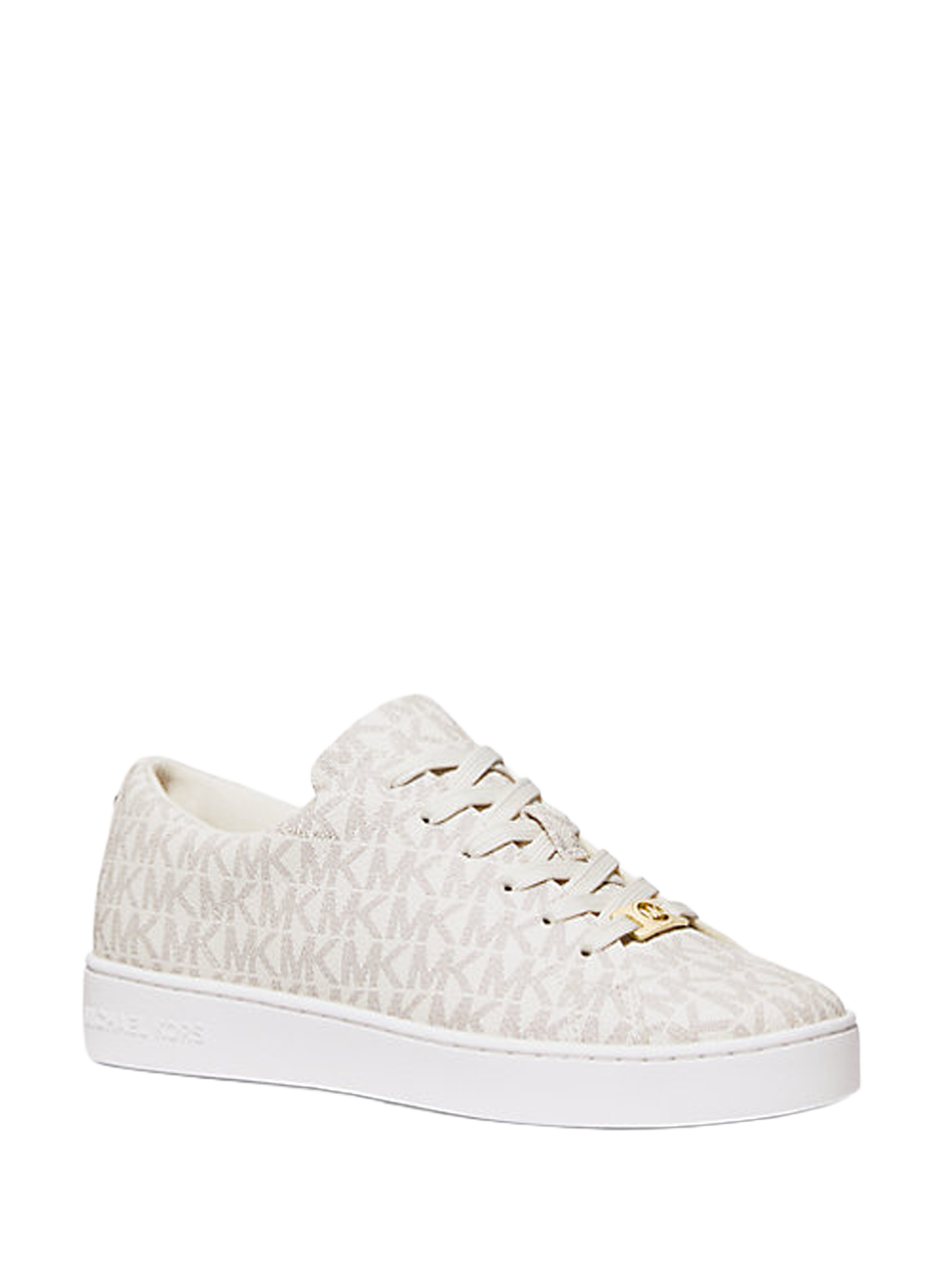 Monogram print sneakers MICHAEL KORS White