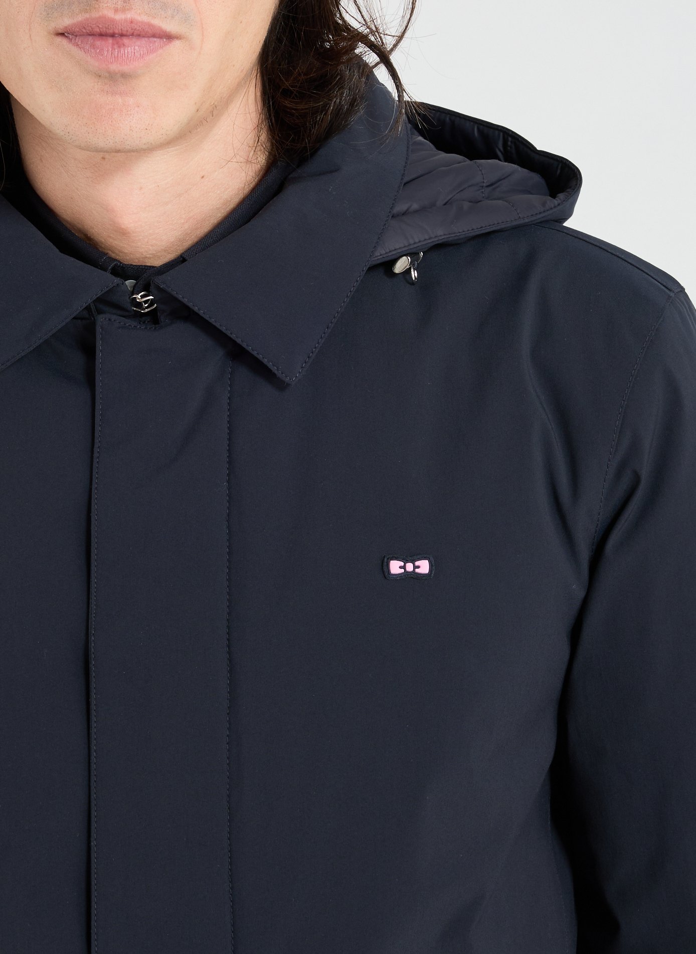 Mid-length jacket EDEN PARK Blue