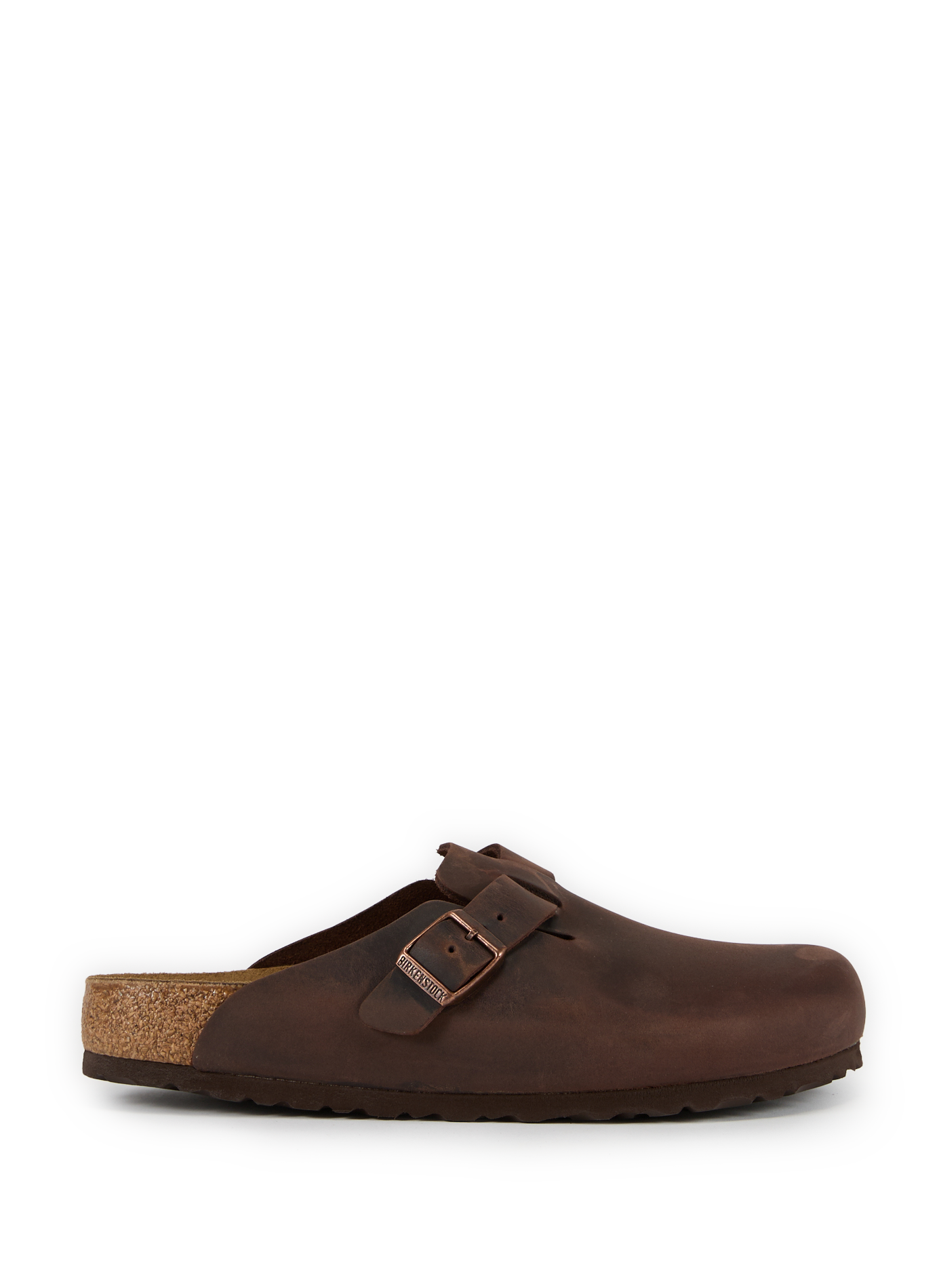 BIRKENSTOCK Mules en cuir Marron
