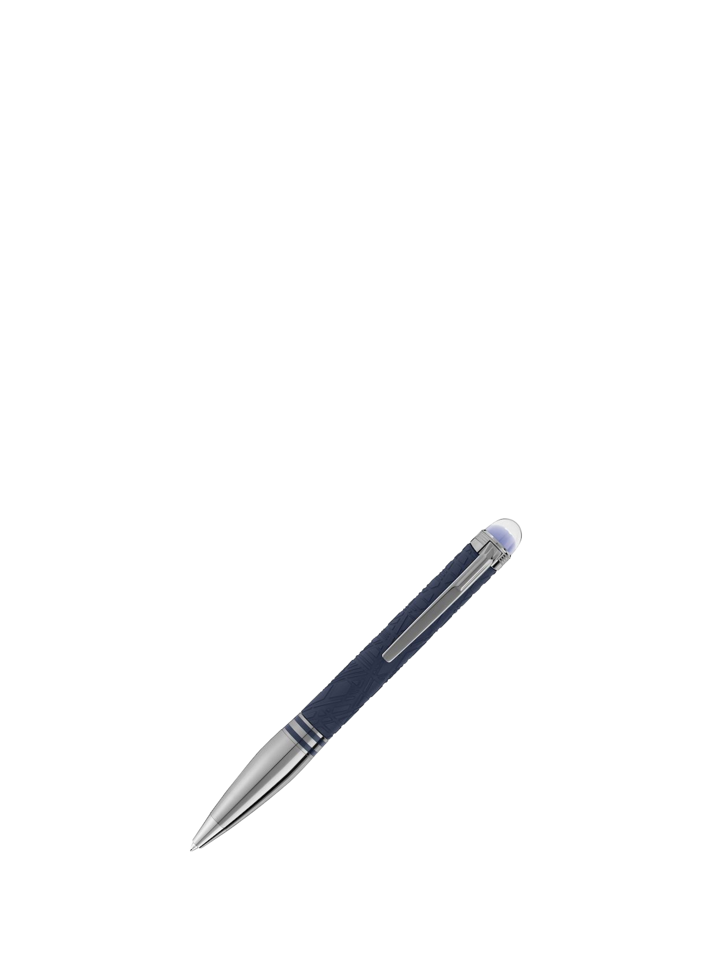 Precious lacquer ballpoint pen MONTBLANC Blue