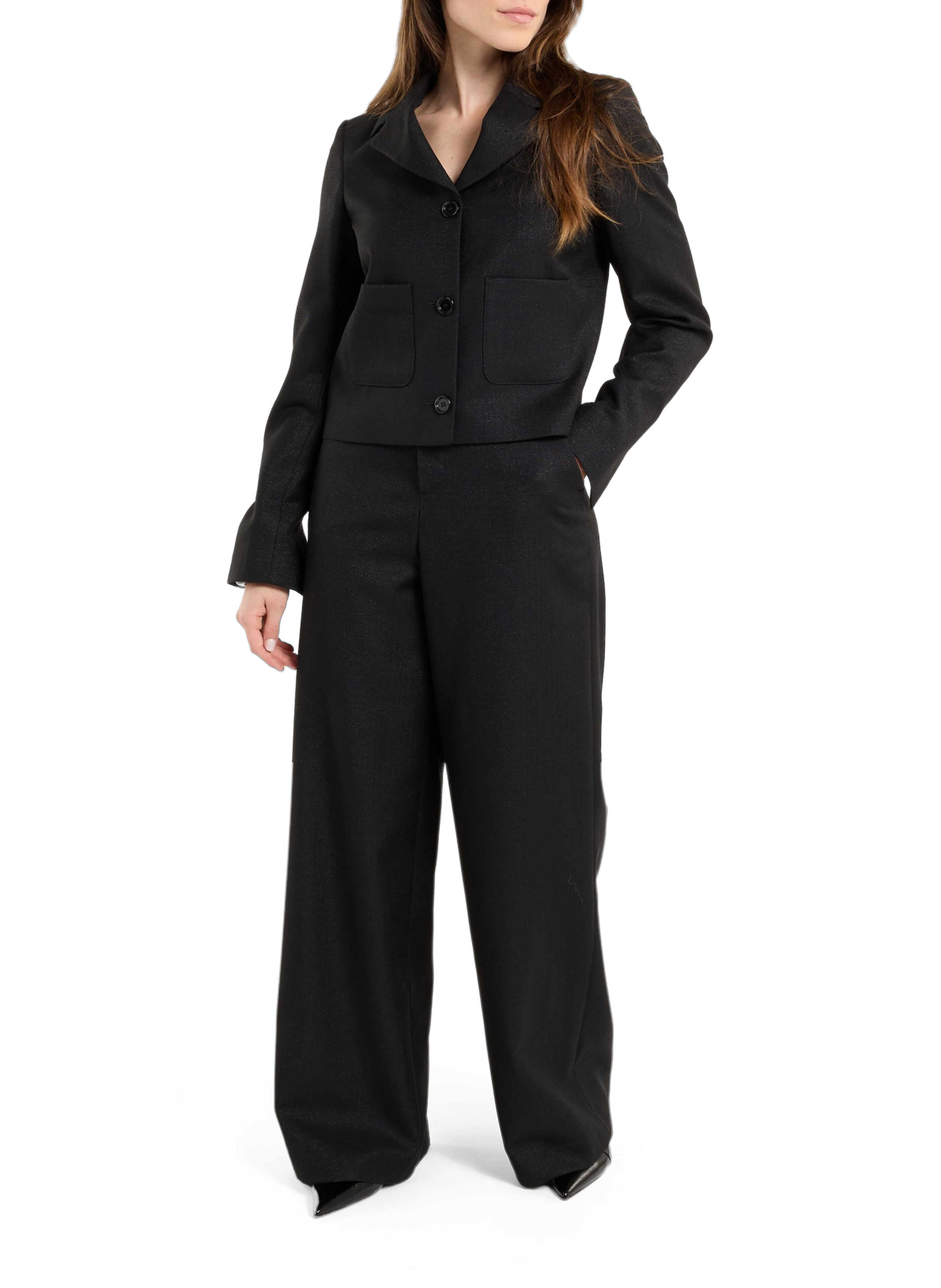 Sac cabas Enzo en cuir suédé SAISON 1865 Marron