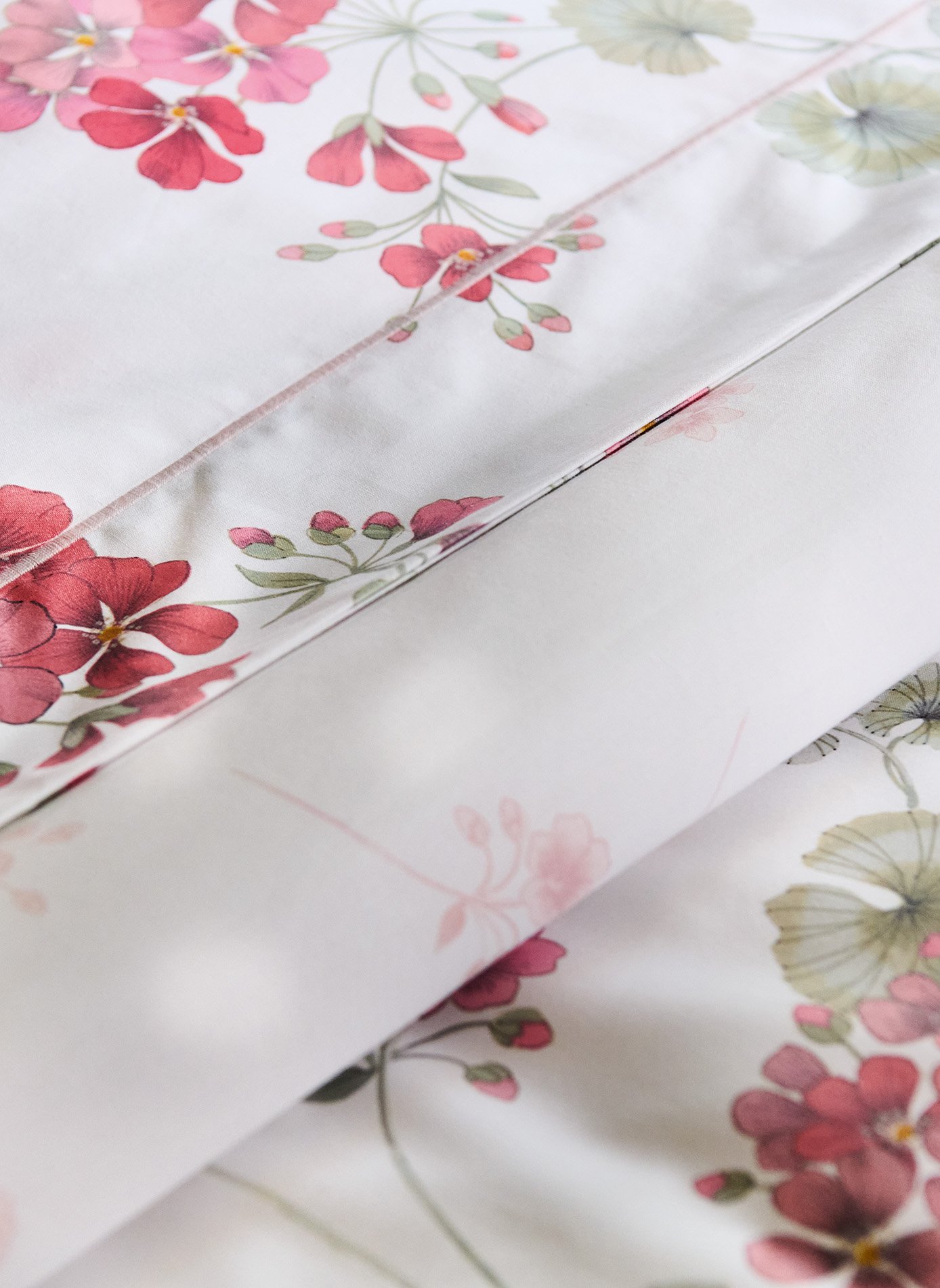 Drap plat flanerie ANNE DE SOLENE Blanc