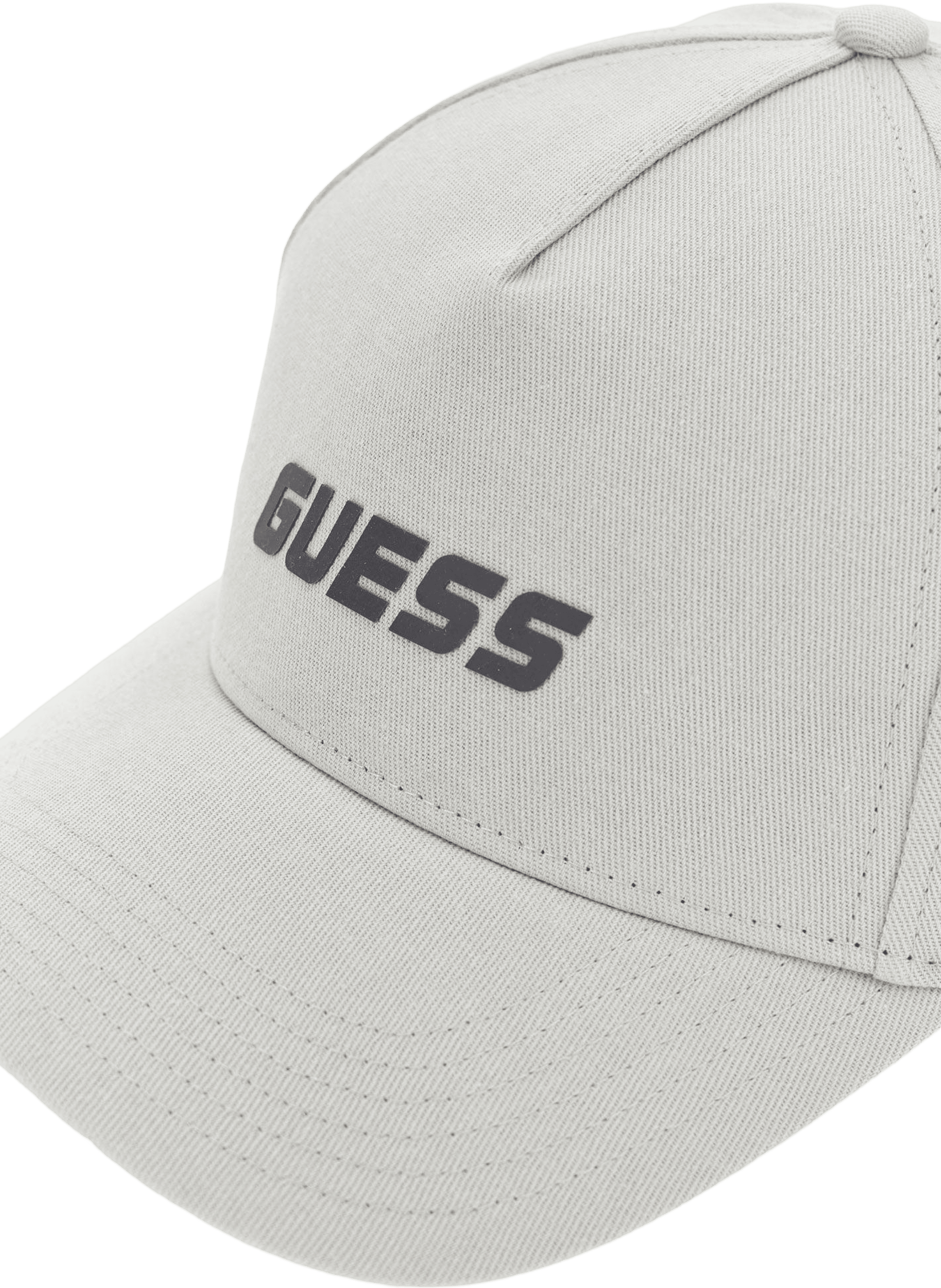 Cotton twill logo cap GUESS Beige