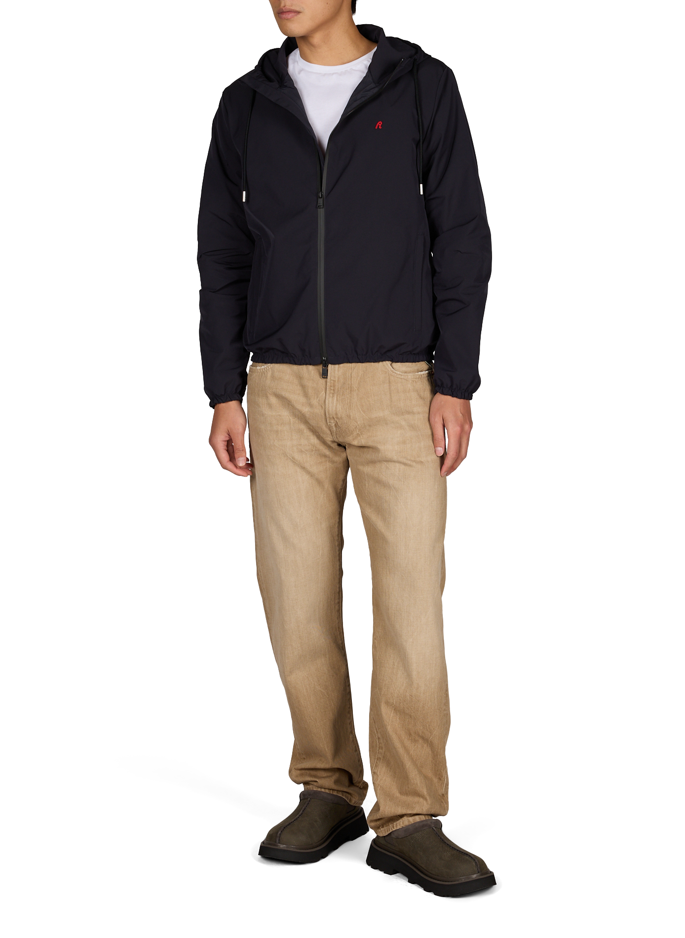 Jean droit Aideen en coton REPLAY Marron