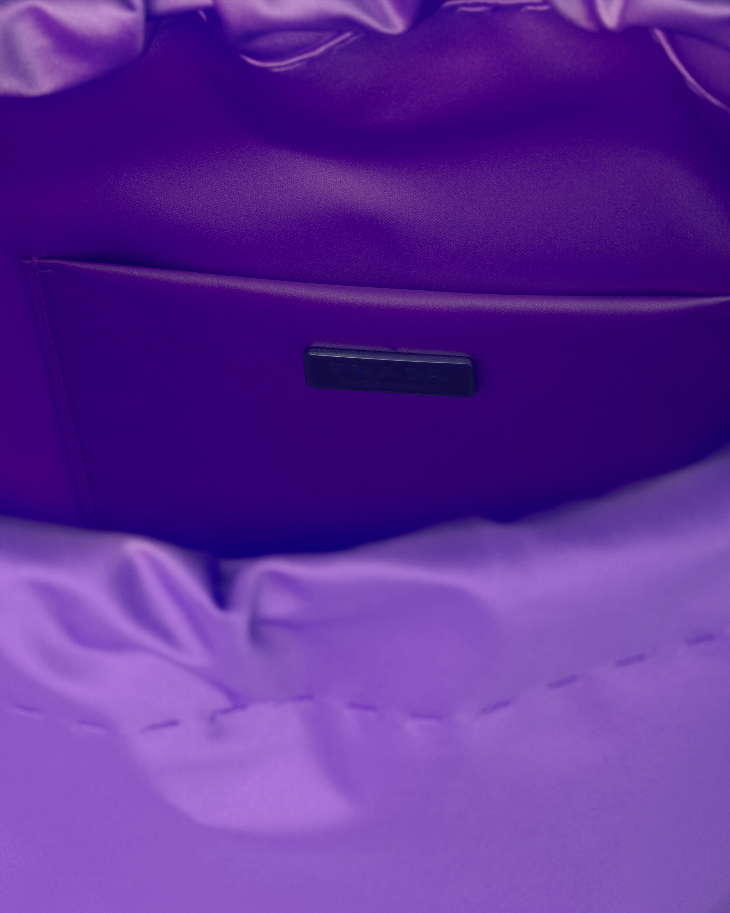 Pochette prada wish en duchesse de soie PRADA Rose